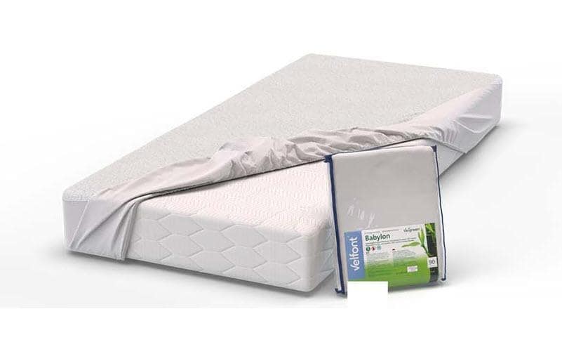 Spannbettlaken »Velfont Velgreen Frotté 180 x 200 cm, Weiss«