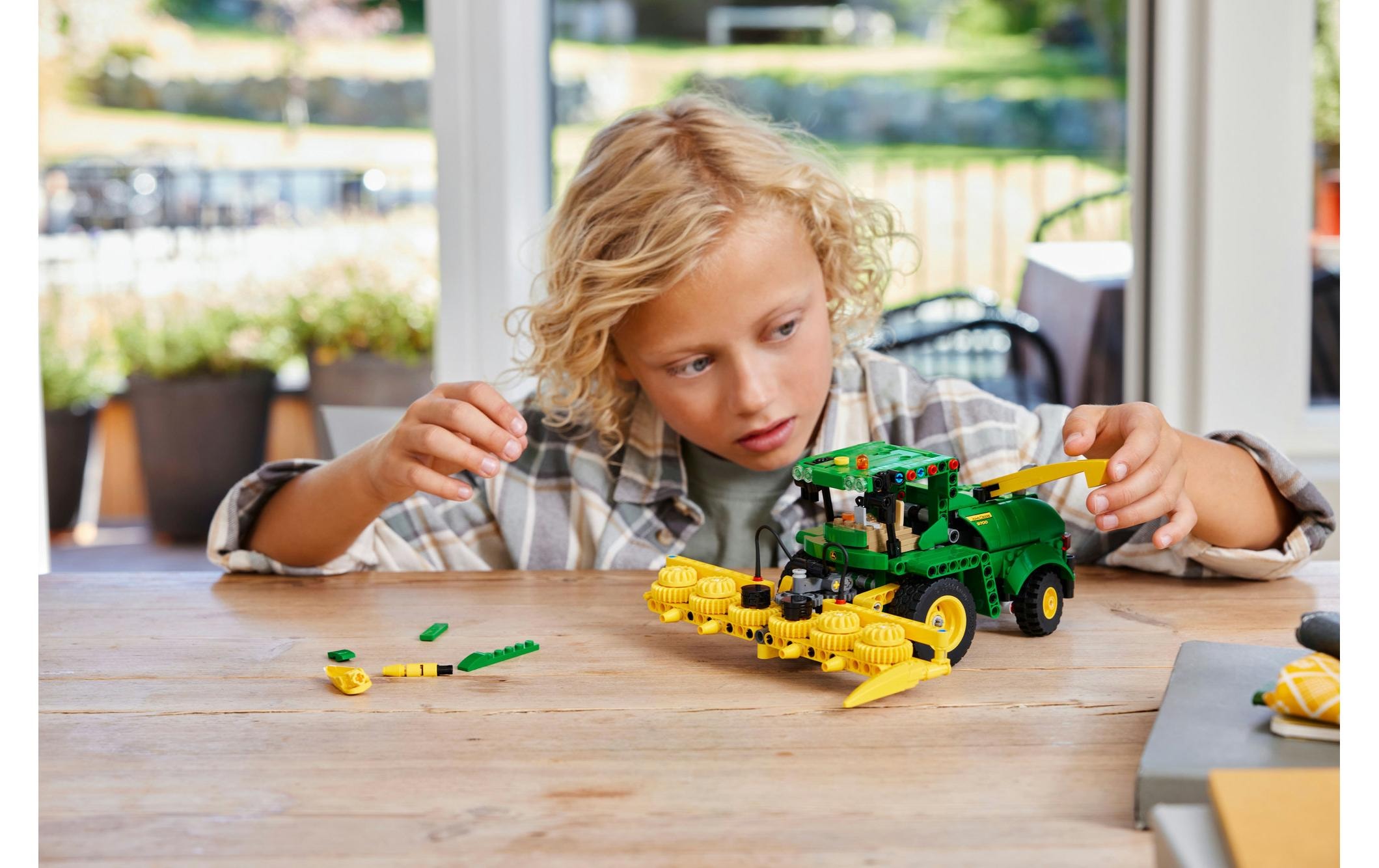 LEGO® Spielbausteine »John Deere 9700 Forage Harvester 42168«, (559 St.)