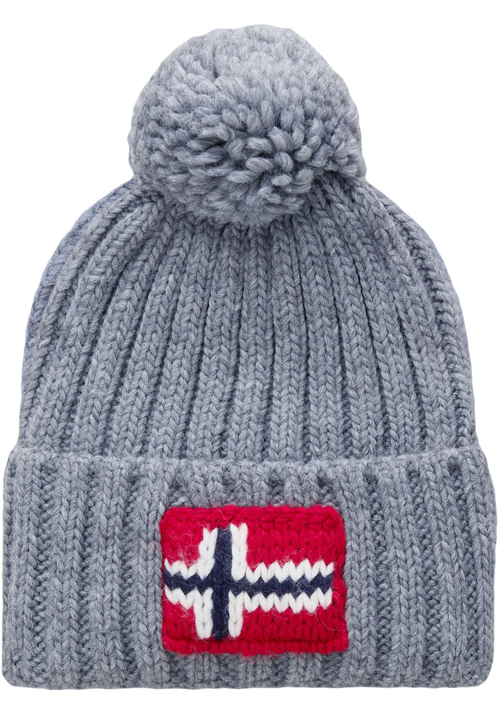Napapijri Beanie »SEMIURY«, mit Bommel
