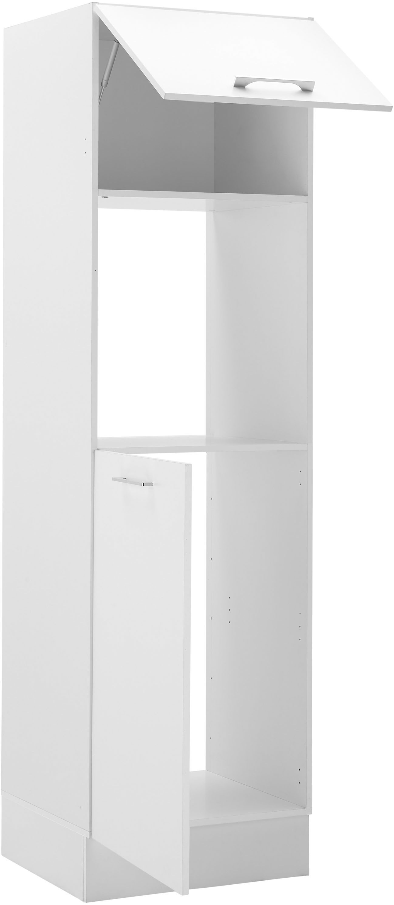 BASIC by Balculina Armoire multi-usages »Turin« 1 cuis tlg. largeur 60 cm, au choix en noir mat ou blanc mat