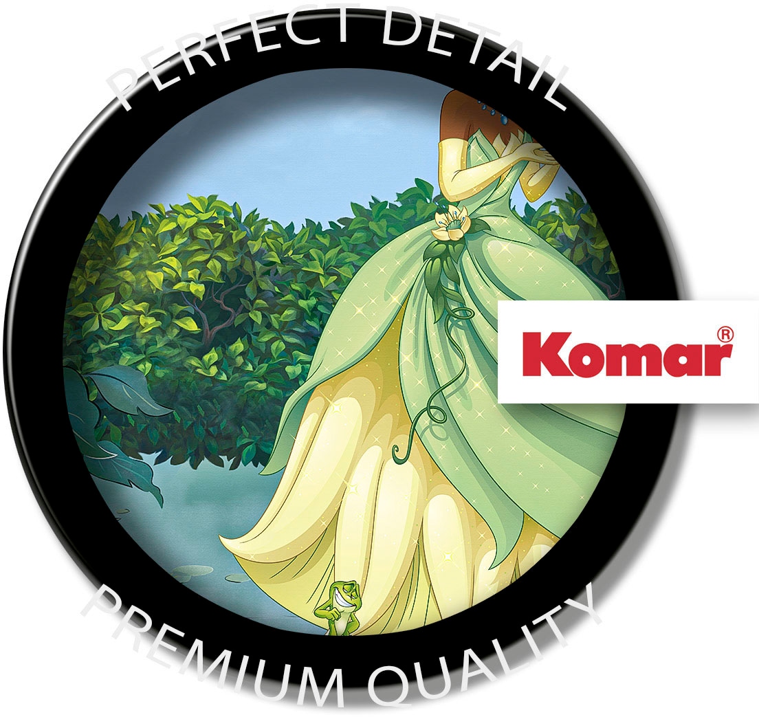 Komar Fototapete »Digitaldruck Vlies - Tiana Lucky Pond - Grösse 300 x 250 cm«, bedruckt, Kinderzimmer