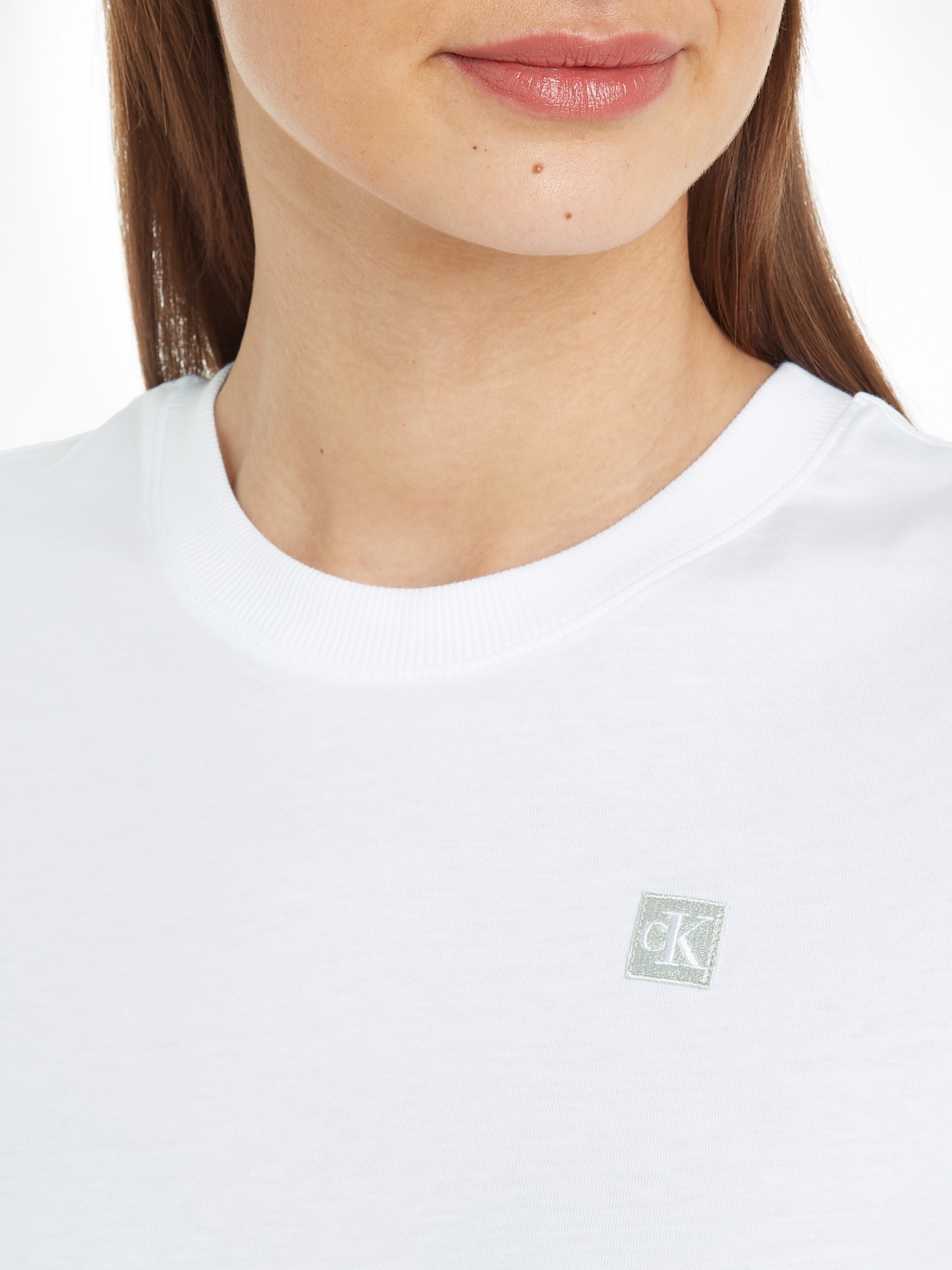 Calvin Klein Jeans T-Shirt »CK EMBRO BADGE REGULAR TEE«, mit Logopatch