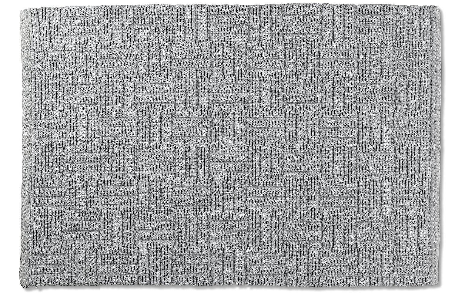 Image of kela Badematte "Leana 50 x 80 cm" rutschhemmend beschichtet fussbodenheizungsgeeignet