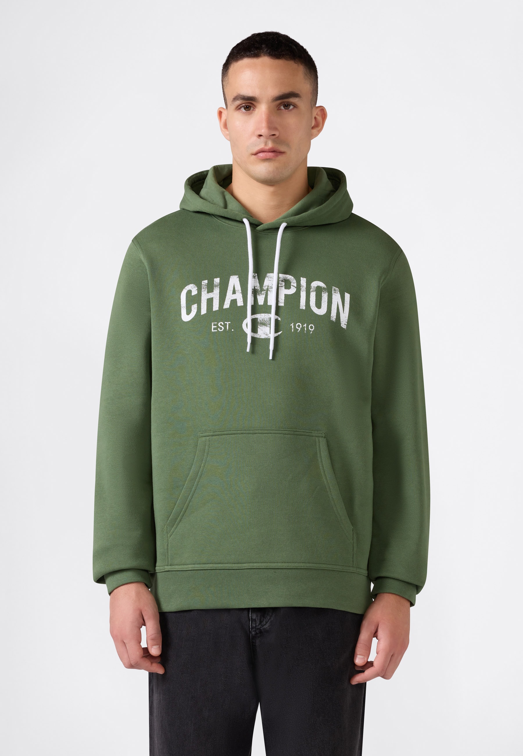 Champion Sweat à capuche »SPORTWEAR HOODIE Standard Fit«, version manches longues, en coton et polyester, coupe standard,
