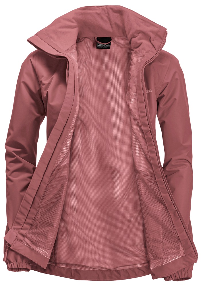 Jack Wolfskin Outdoorjacke »STORMY POINT 2L JKT W« mit Kapuze