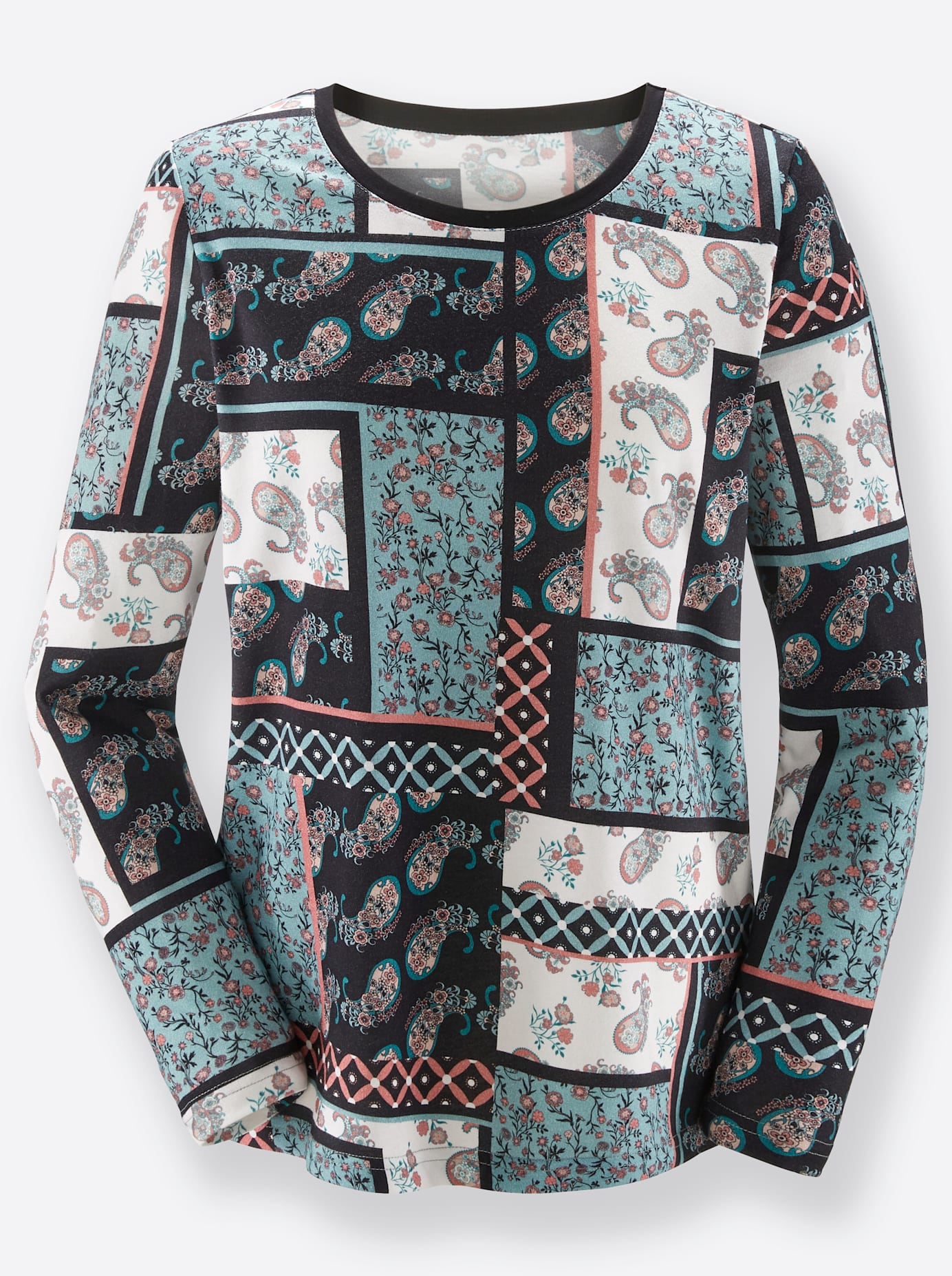 Inspirationen Langarmshirt »Shirt«, (1 tlg.)