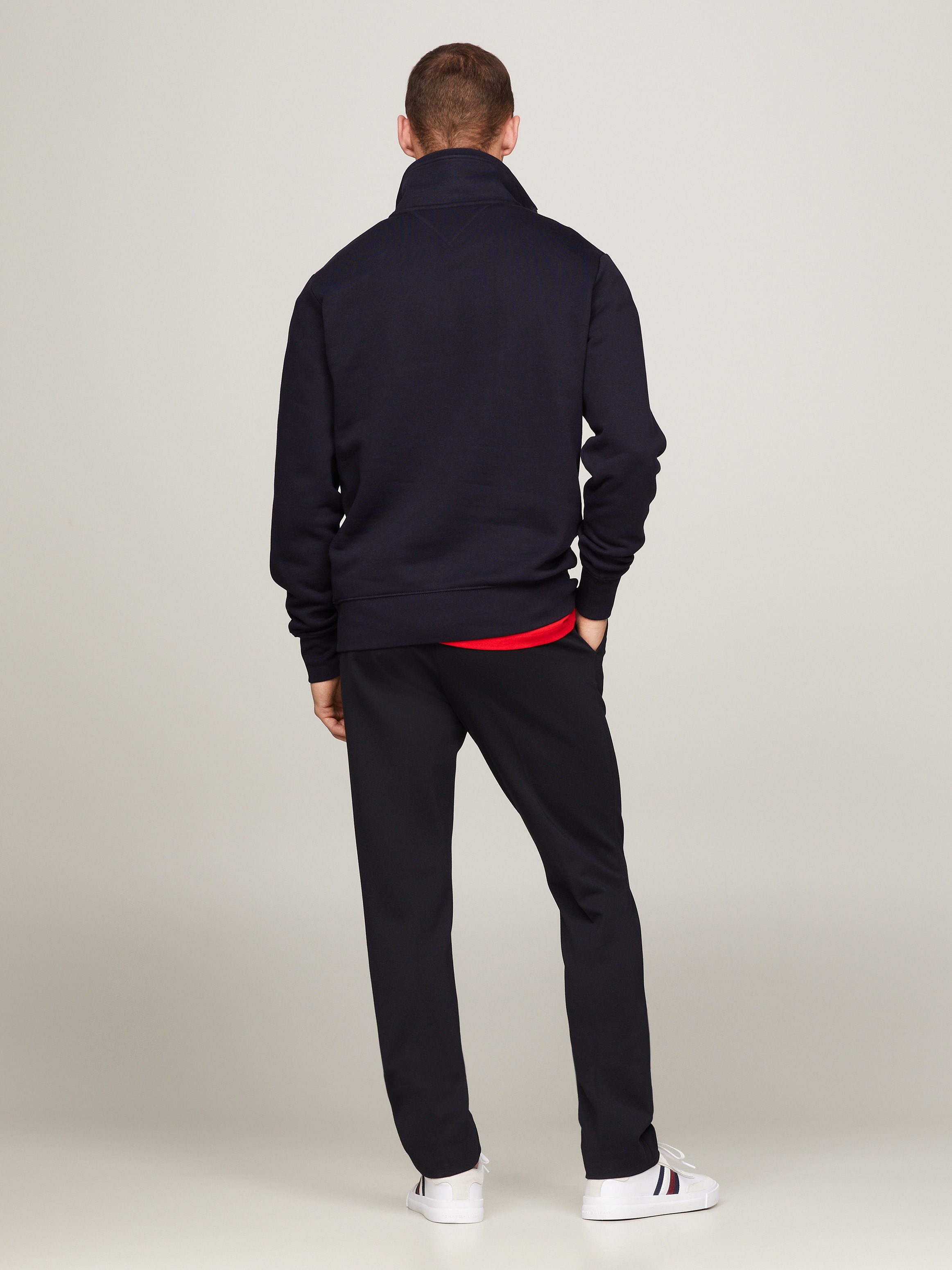 Tommy Hilfiger Sweatshirt »HILFIGER TRACK GRAPHIC HALF ZIP«