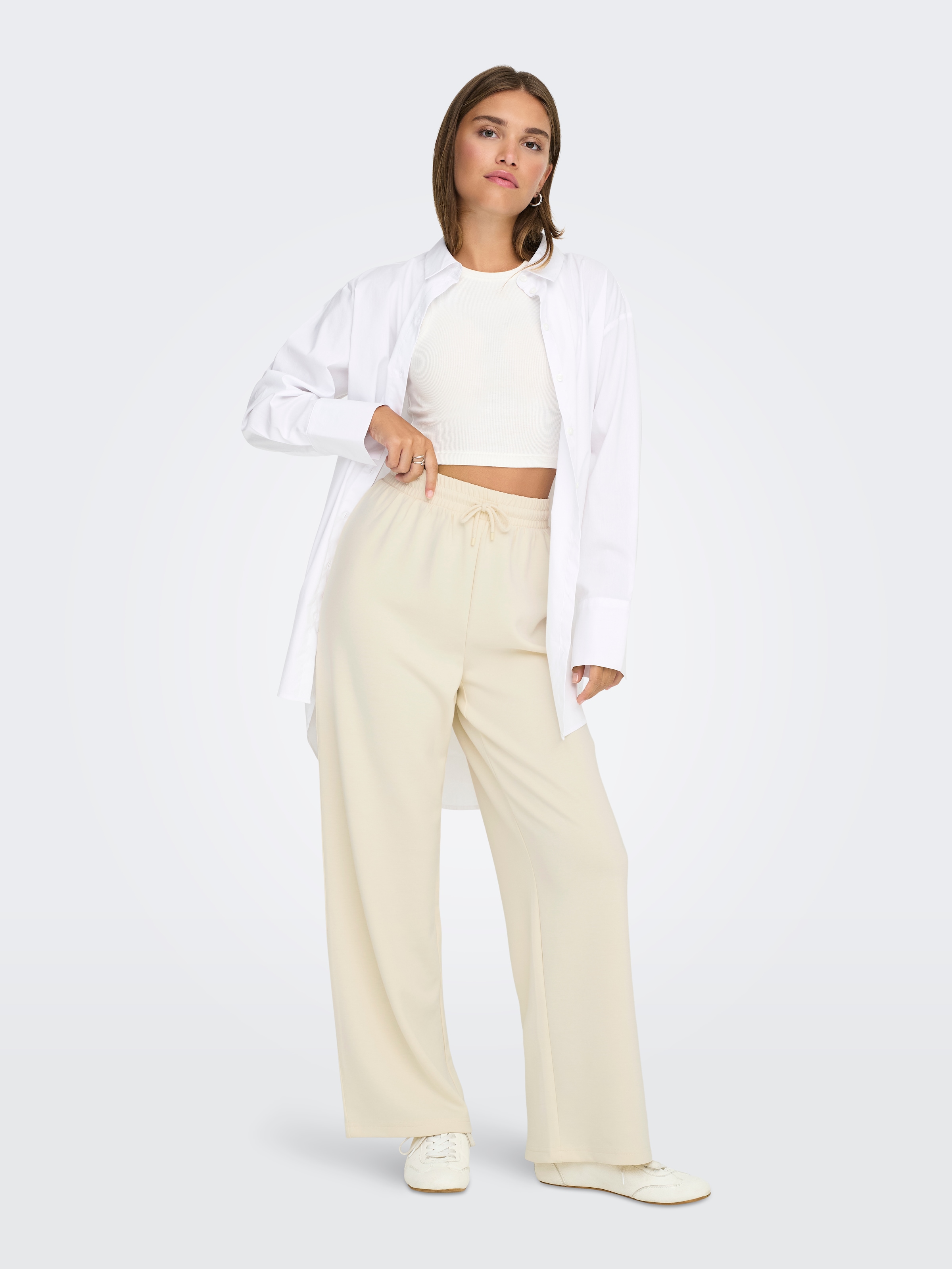 ONLY Trainingshose »ONLSCARLETT WIDE PANT SWT NOOS«