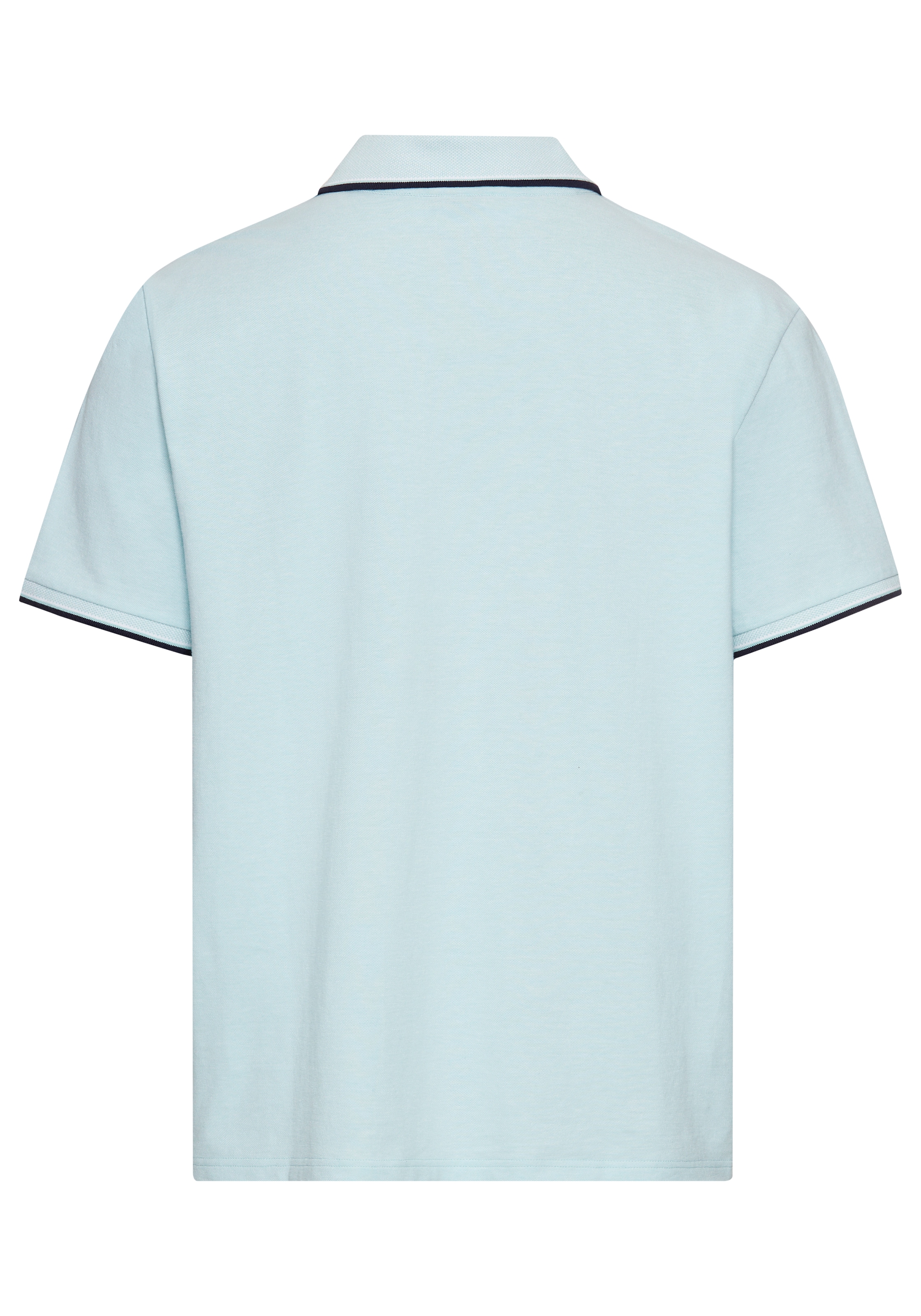 H.I.S Poloshirt, mit sportlichen Kontraststreifen & Logo-Stickerei