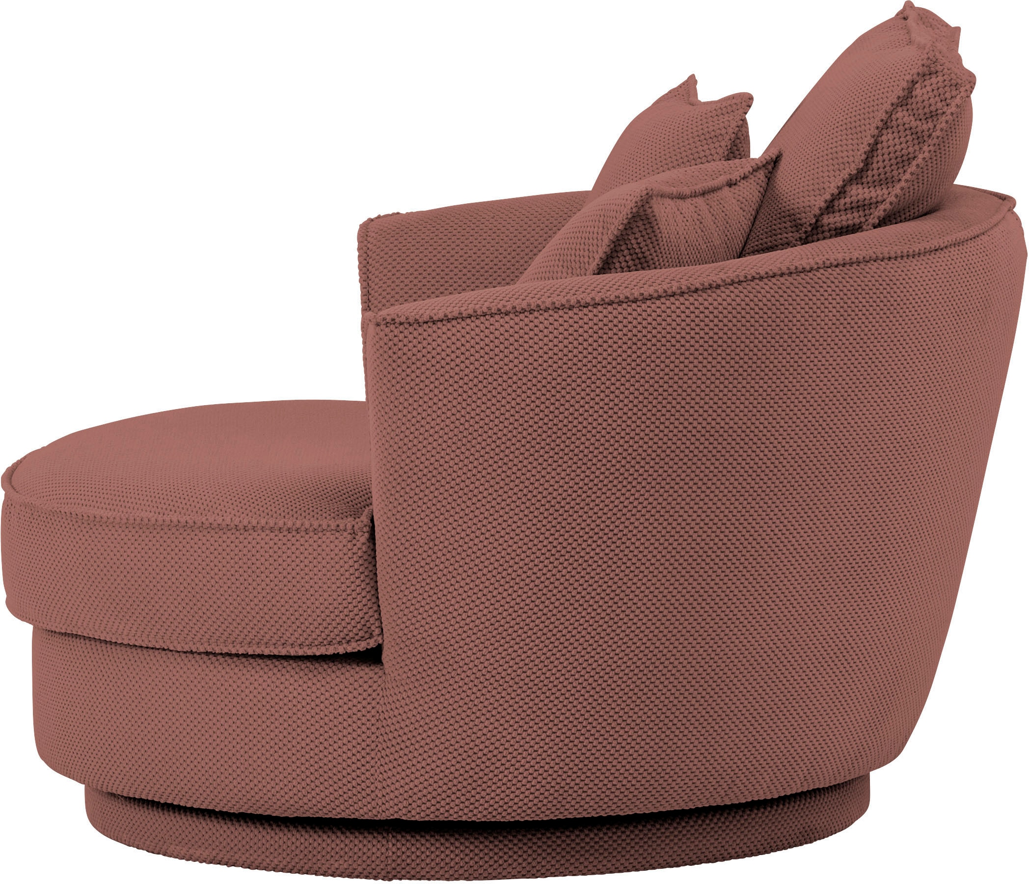 Home affaire Drehsessel »MAISIE, Love Seat XXL, Lese-Sessel BIG-« Sessel in MEGA CORD u. Web-Velours, 360 Grad drehbar