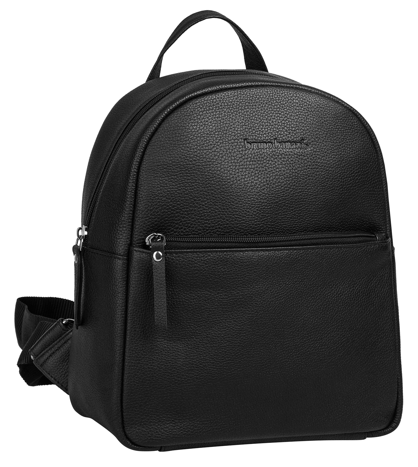Bruno Banani Cityrucksack »BRUNO BANANI Damen echt Leder« echt Leder