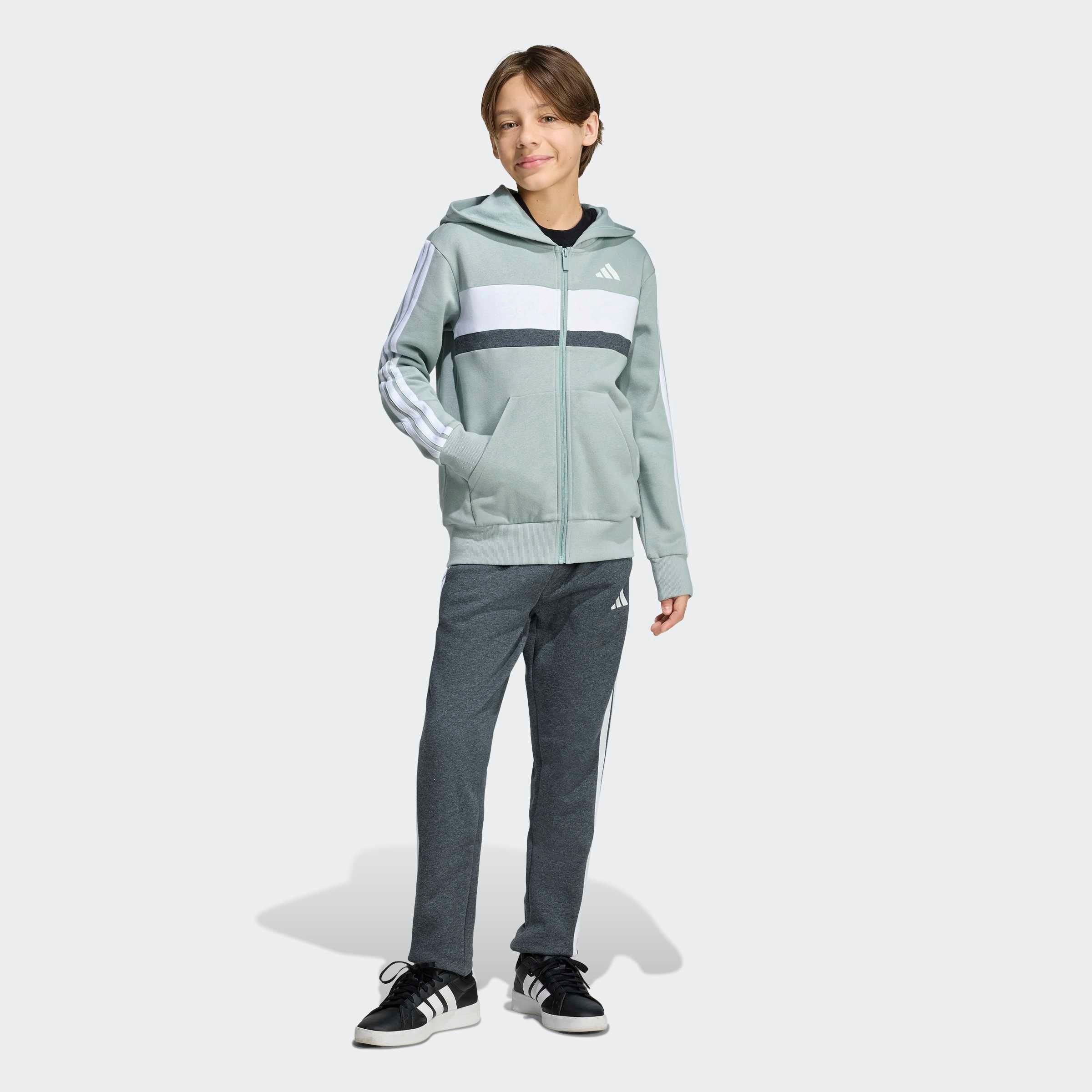 adidas Sportswear Combinaison d'entraînement »SEASONAL ESSENTIALS TIBERIO 3-STREIFEN KIDS« 2 pièces