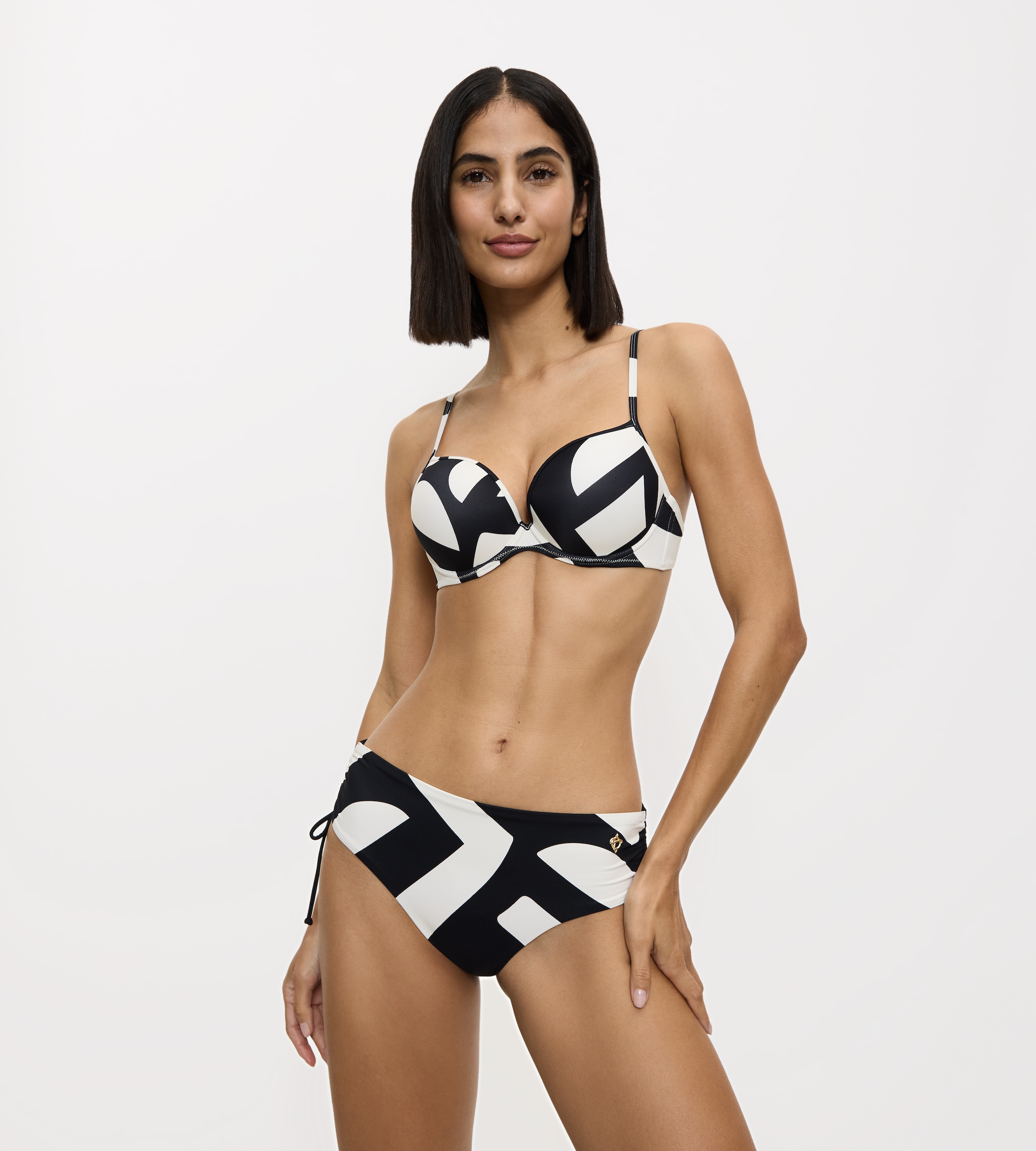 Triumph Pantalon de bikini »Summer Allure Midi X« moderner Druck, verstellbare seitliche Schnürung