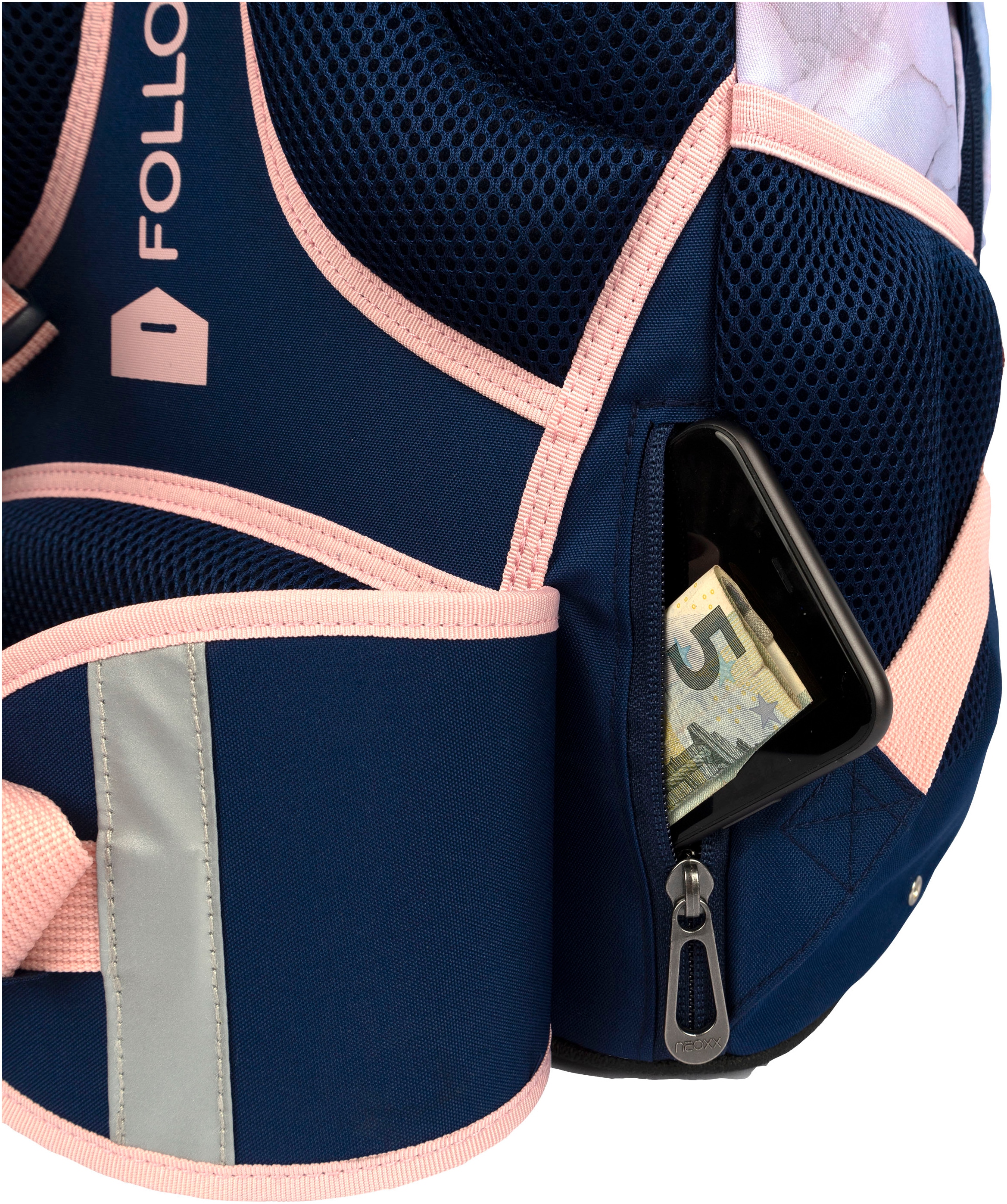 neoxx Schulrucksack »Active Pro, Dreaming of Pastel«