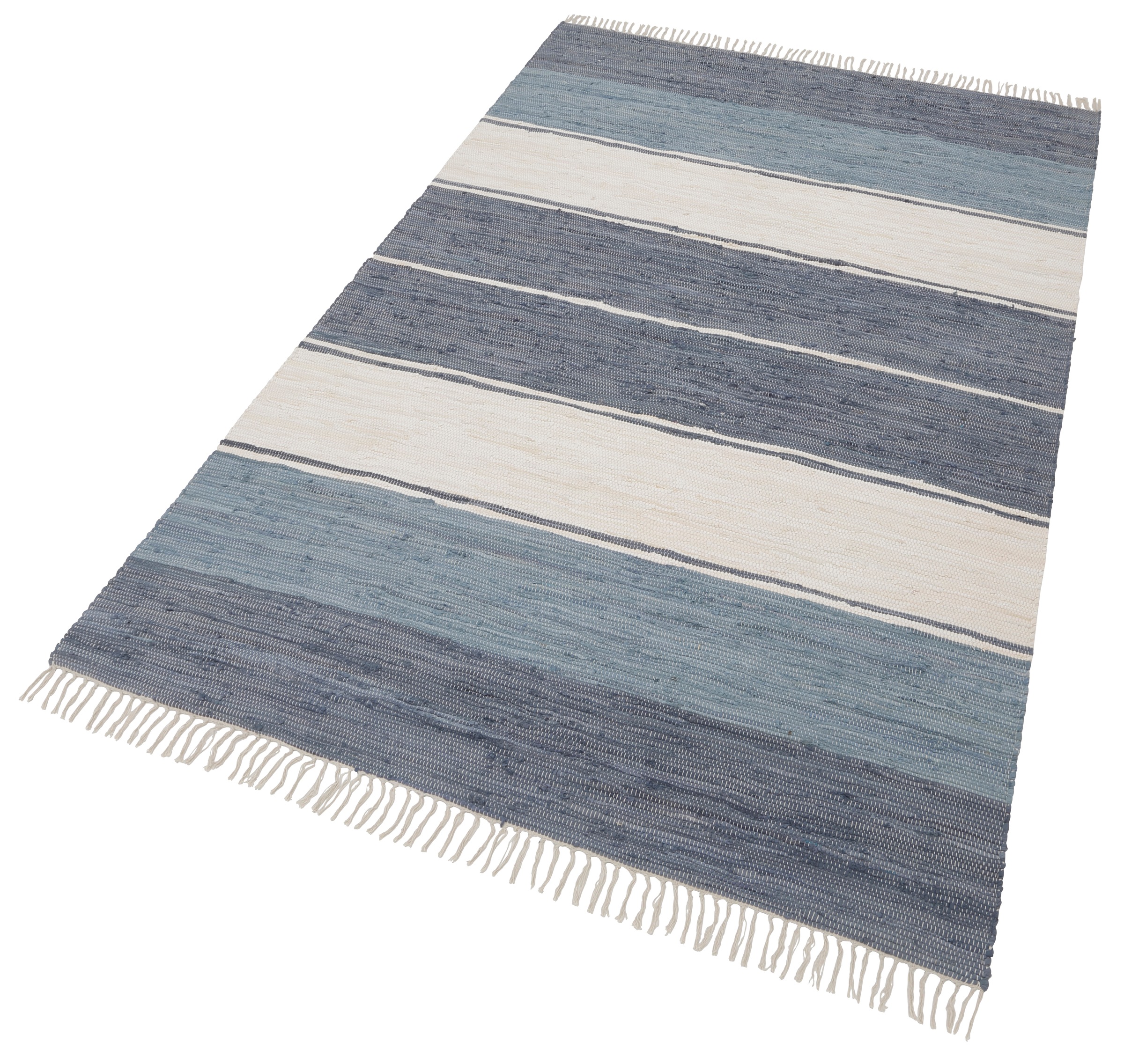 Image of andas Teppich »Melina«, rechteckig, 5 mm Höhe, handgewebt, waschbar bei 30 Grad, ideal im Wohnzimmer & Schlafzimmer bei Ackermann Versand Schweiz