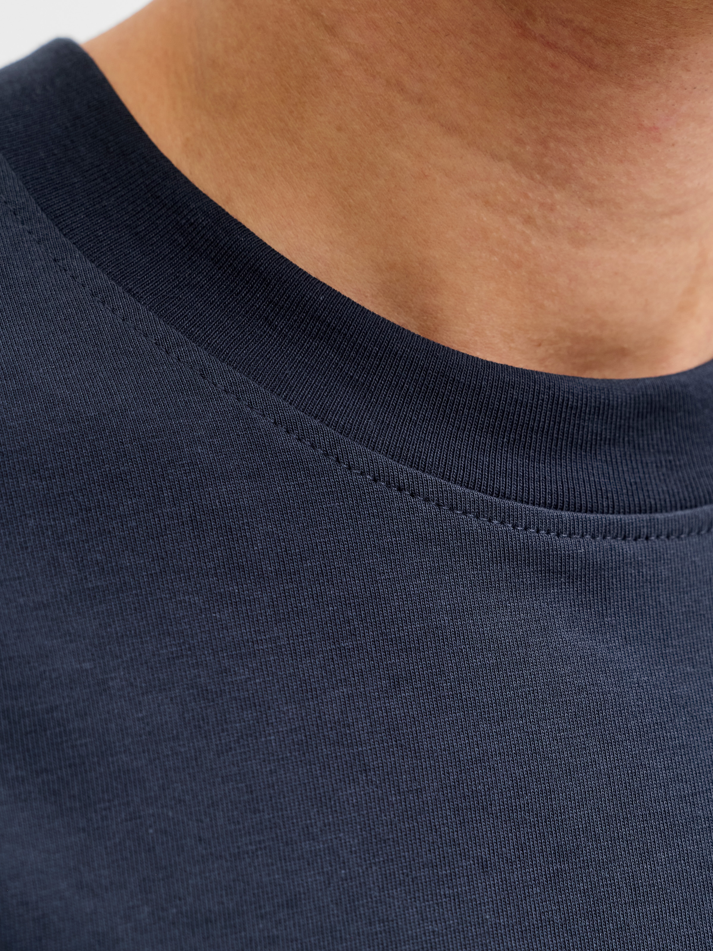 Jack & Jones T-shirt à manches courtes »JCOFUSION DOTS PRINT TEE SS CREW SN« Baumwolle, regular fit