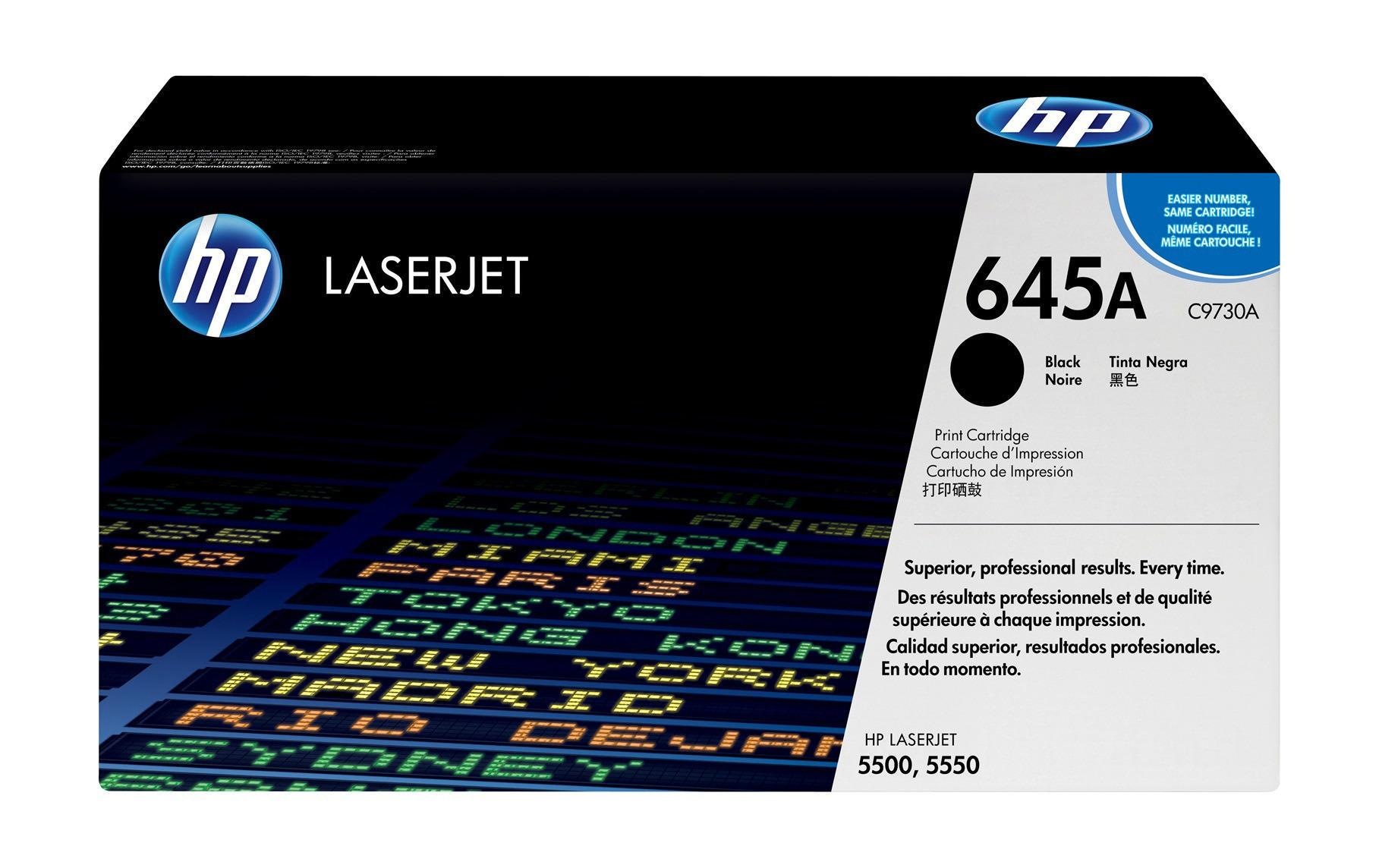 Image of Tonerpatrone "645A - Black (C9730A)"