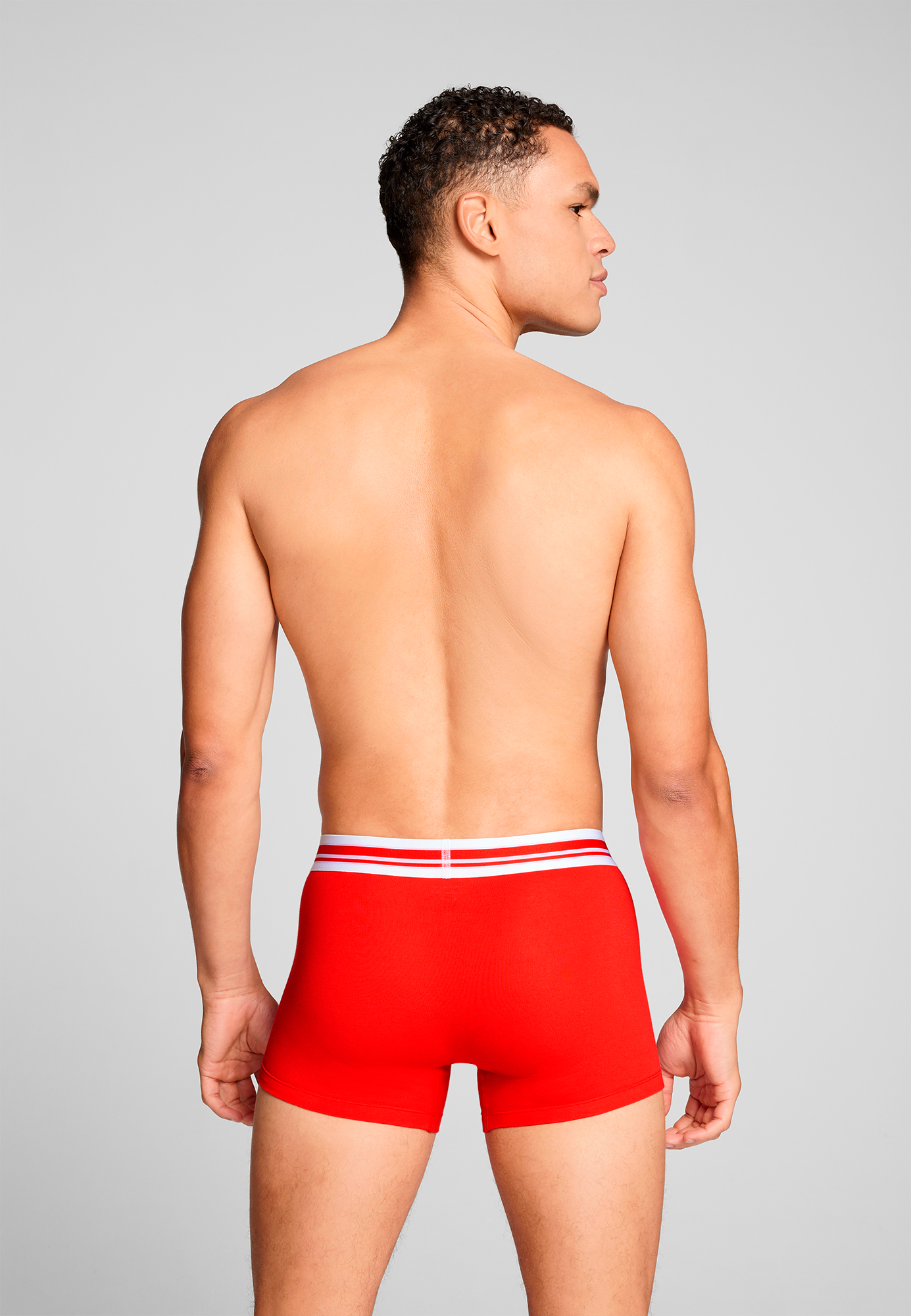PUMA Boxers »PUMA MEN EVERYDAY PLACED LOGO BOXERS 2P« avec bande tissée logo