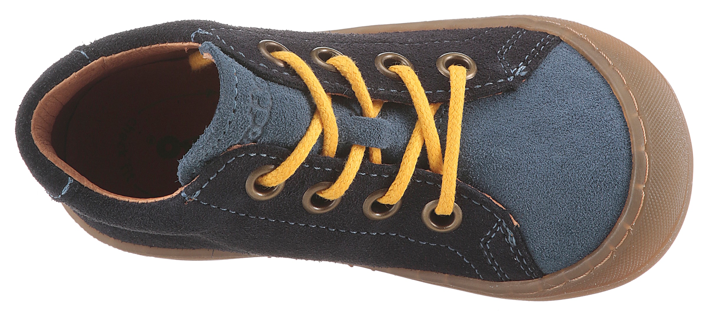froddo® Lauflernschuh »OLLI LACES«, Schnürschuh, Babyschuh, Barfussschuh mit Lederinnenausstattung