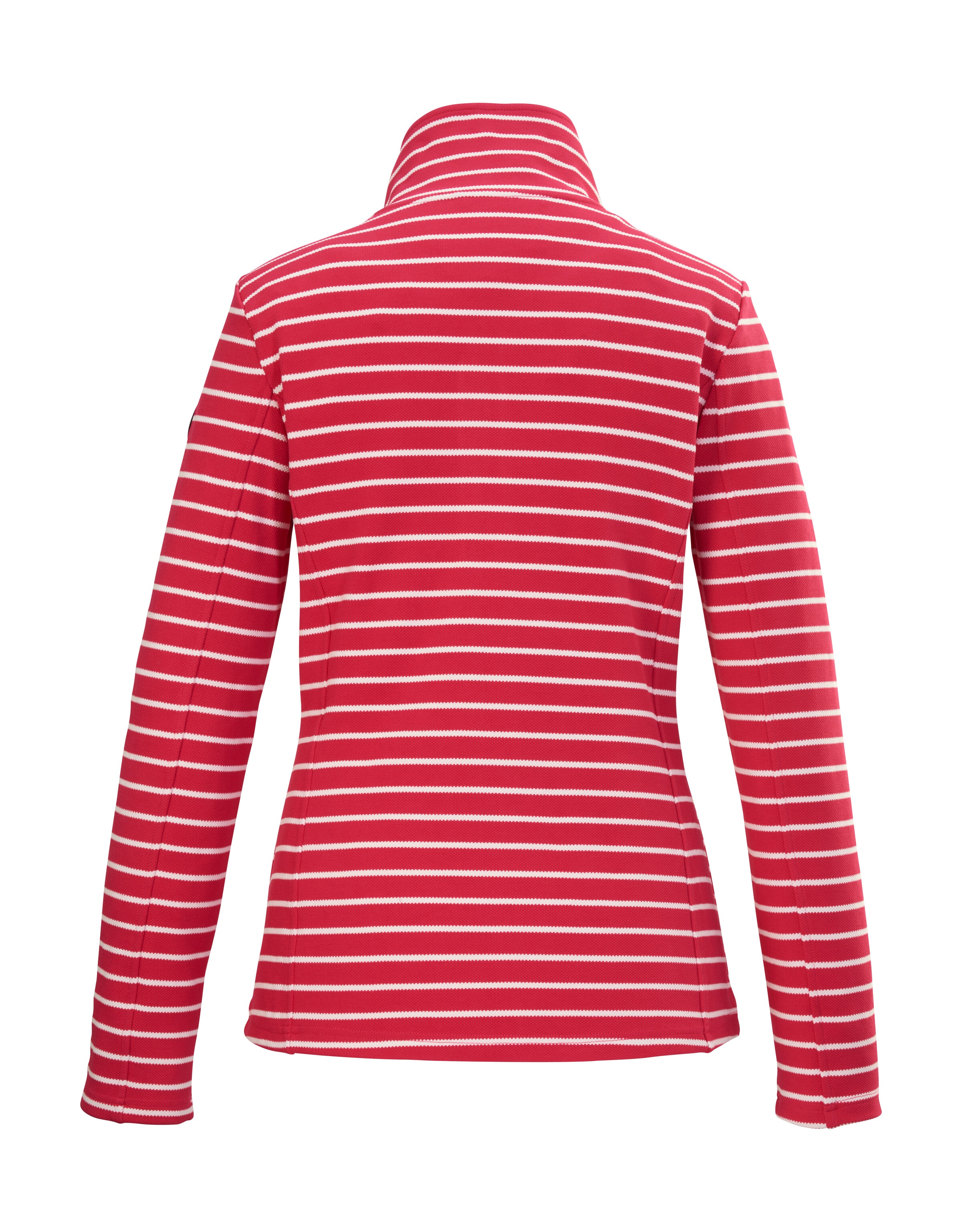 G.I.G.A. DX by killtec Strickjacke »GS 60 WMN FLX JCKT« Gestreifte Damenjacke, Stehkragen, Zipper-Taschen, Kinnschutz