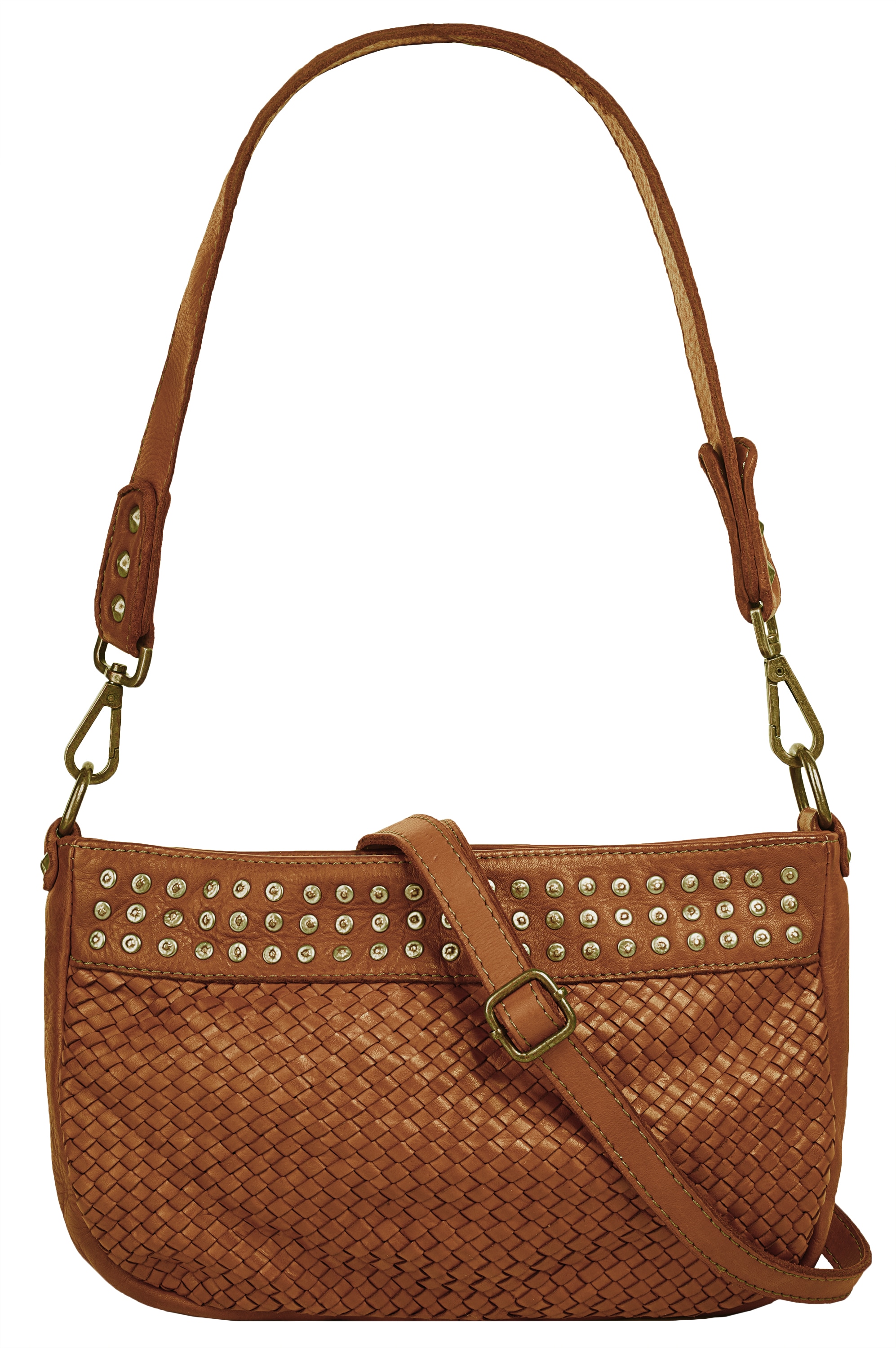 Samantha Look Sac à bandoulière echt Leder, Made in Italy