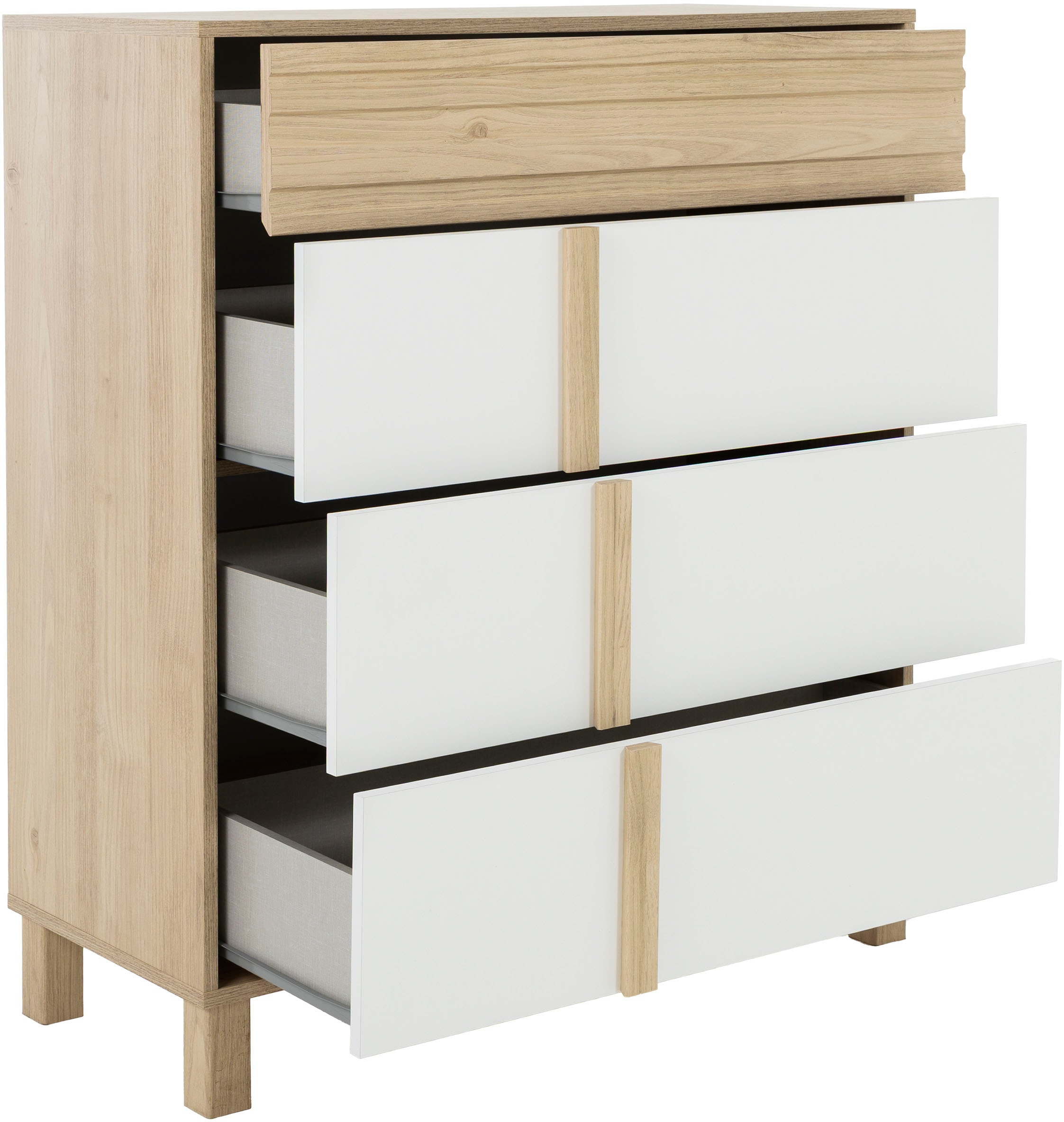 Gami Kommode »ARIA« 1 Stk. tlg. Eine praktische Kommode mit 4 grossen Schubladen.