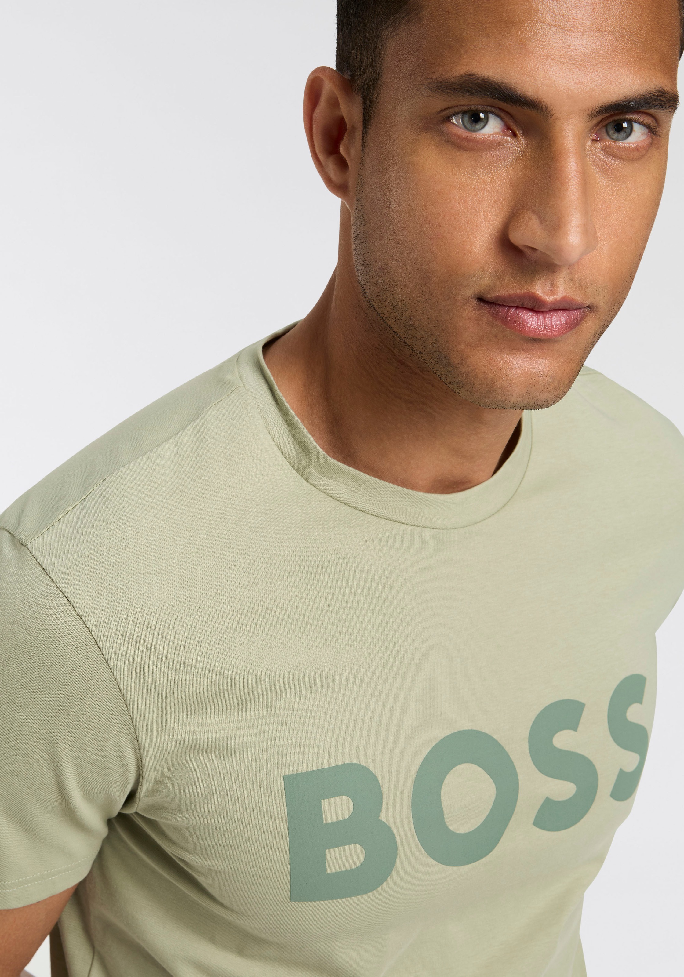 BOSS ORANGE T-Shirt »Thinking«, (1 tlg.), mit Logodruck