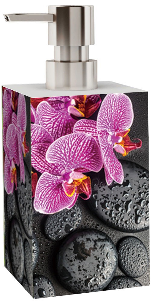 Sanilo Set d'accessoires de salle de bain »Madeira« bestehend aus WC-Sitz, Badteppich, Stöpsel, Seifenspender, WC-Bürste