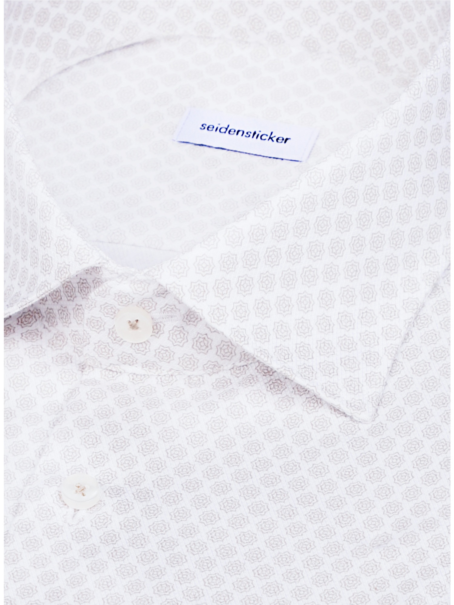 seidensticker Businesshemd »Schwarze Rose« Slim 1/1 Kentkragen Druck