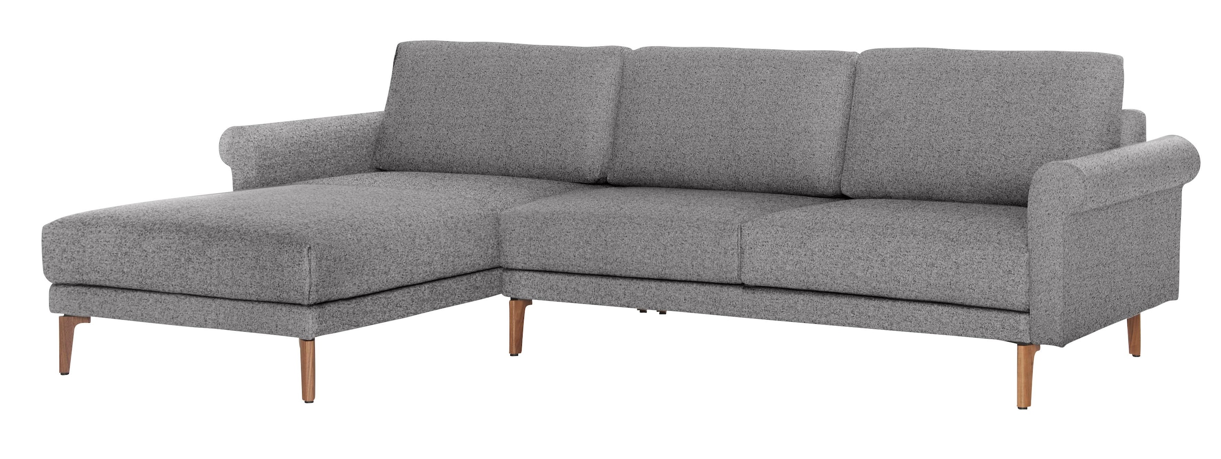 Ecksofa »CR.450, Designecksofa, L-Form«, Armlehne Schnecke modern Landhaus, Breite 262...