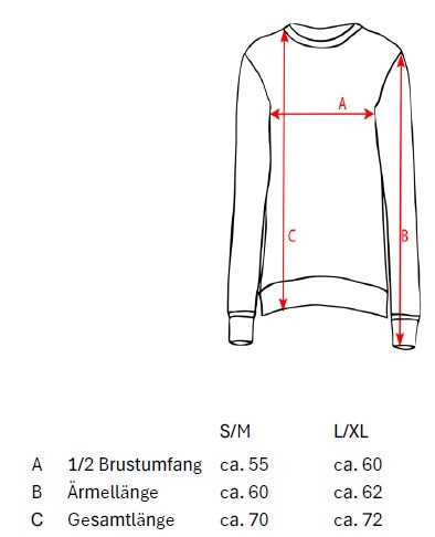 Zwillingsherz Sweatshirt »"MOIN MOIN MOIN"«, mit Used-Look Kanten und nordischem Gruss