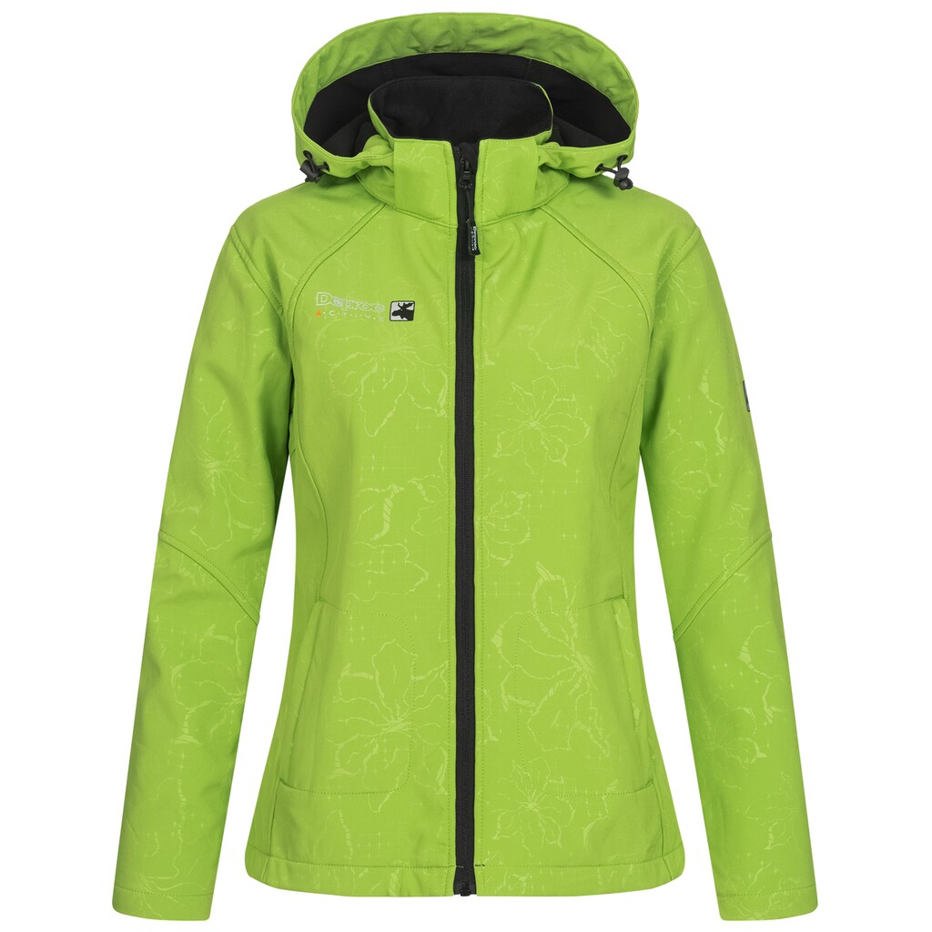 DEPROC Active Softshelljacke »ISLAY PEAK WOMEN«, auch in Grossen Grössen erhältlich