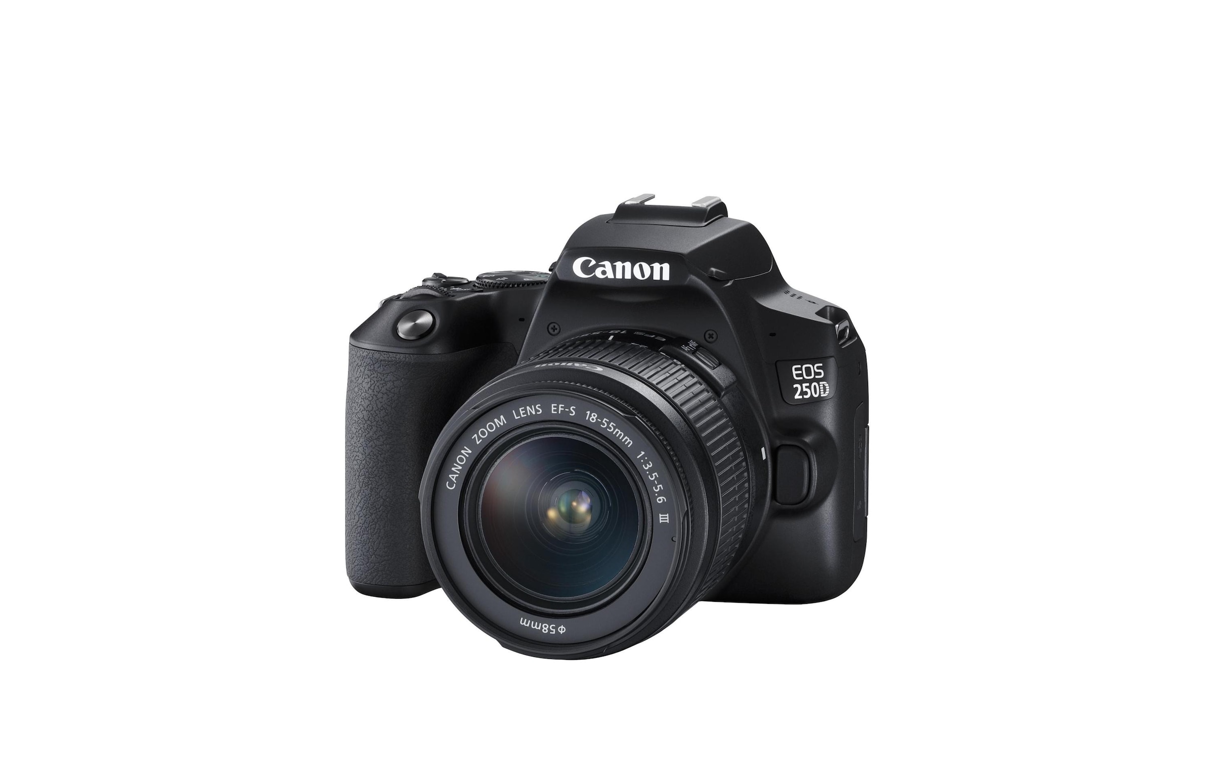 Canon Appareil photo reflex »EOS 250D« EF-S 18-55mm f/4-5.6 IS STM , 24,1 , 3 fois fach x opt. Zoom