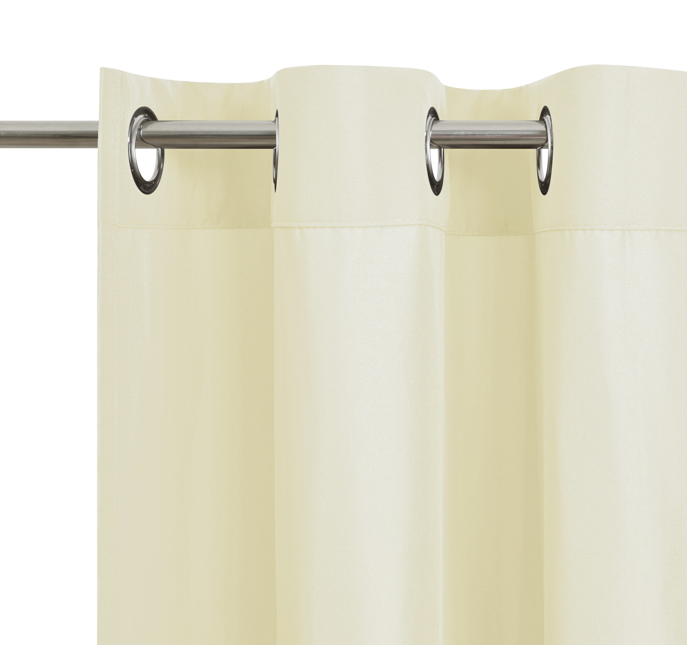 Bruno Banani Vorhang »Lagan«, (2 St.), 2-er Set, gewebt, Microfaser, versch. Grössen, einfarbig, Bestseller