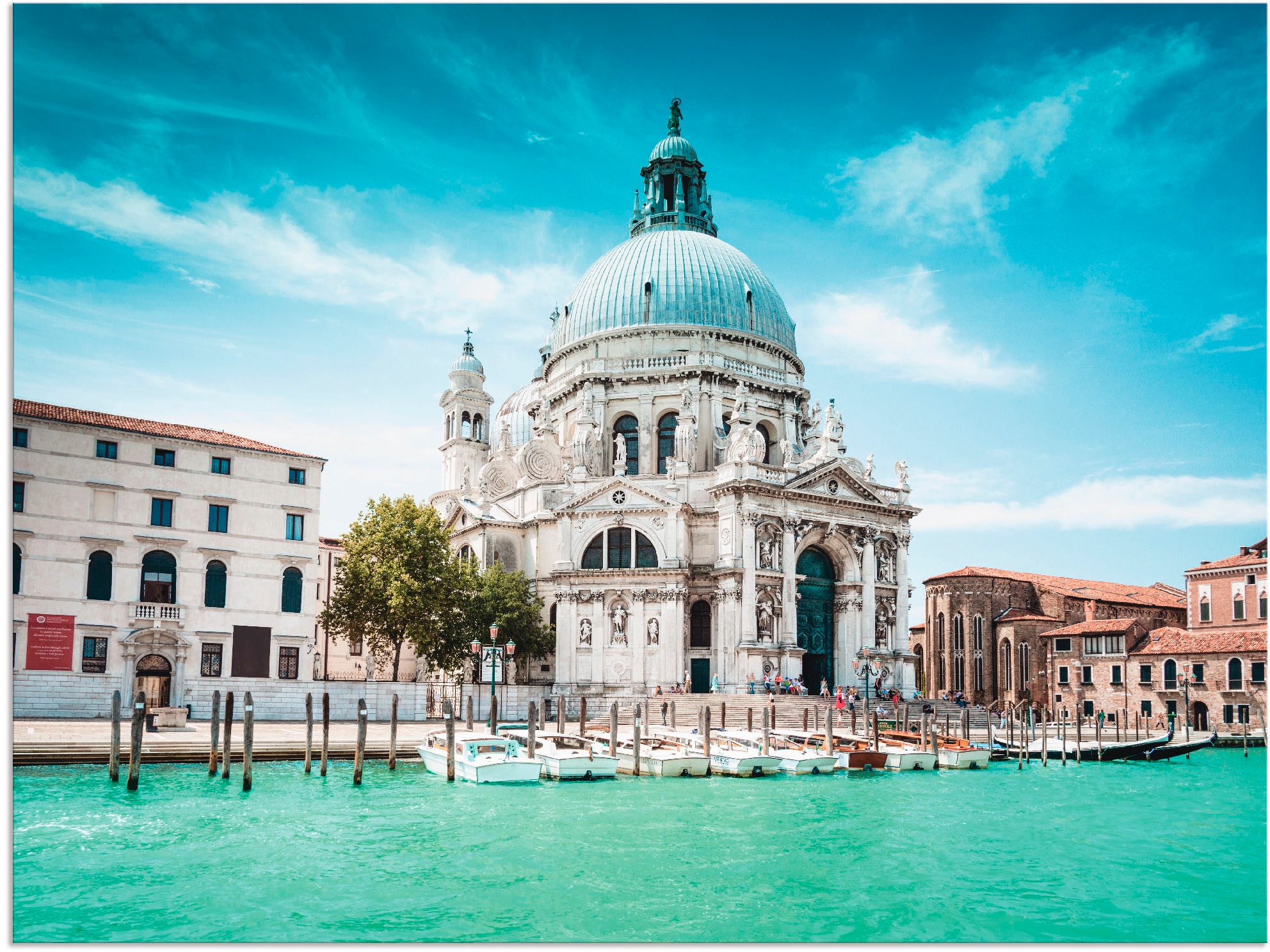 Artland Wandbild »Venedig Santa Maria della Salute II«, Italien, (1 St.),  als Alubild, Leinwandbild, Wandaufkleber oder Poster in versch. Grössen  bequem kaufen