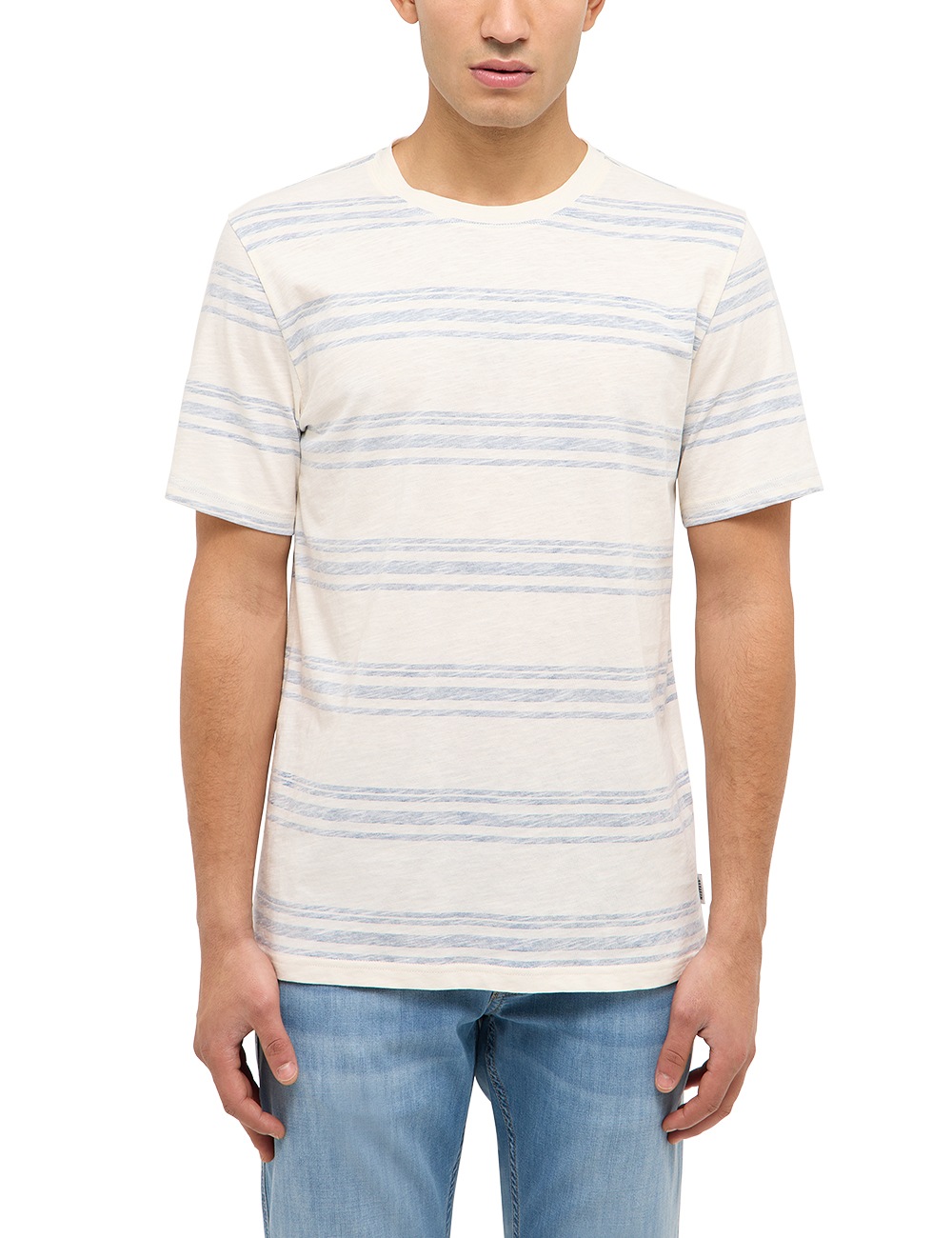 Image of MUSTANG T-Shirt "MU-Austin Streifenprint" Regular fit