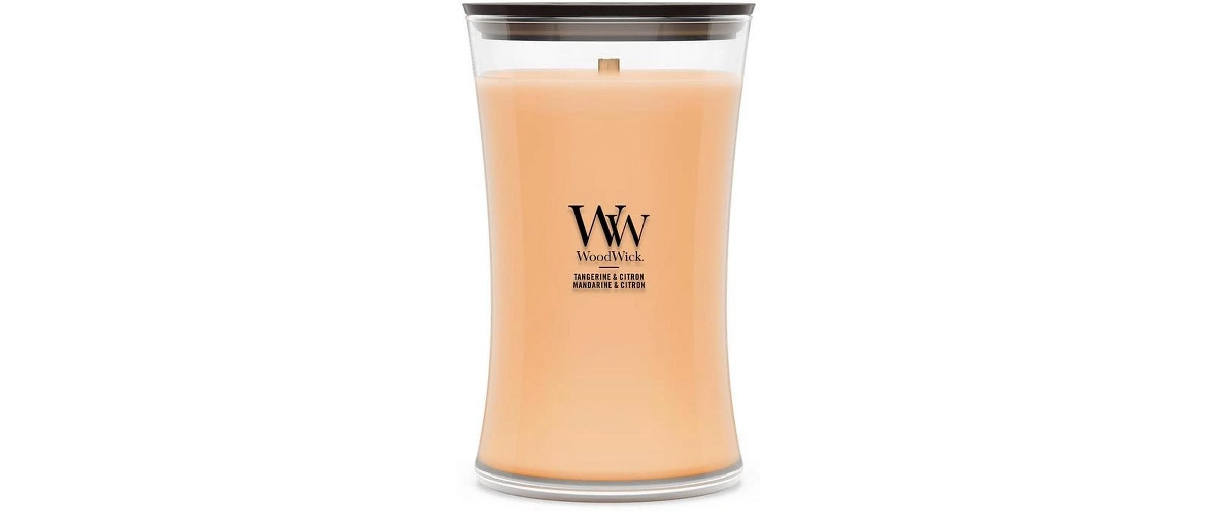 Woodwick Duftkerze »Tangerine & Citron Large Jar«