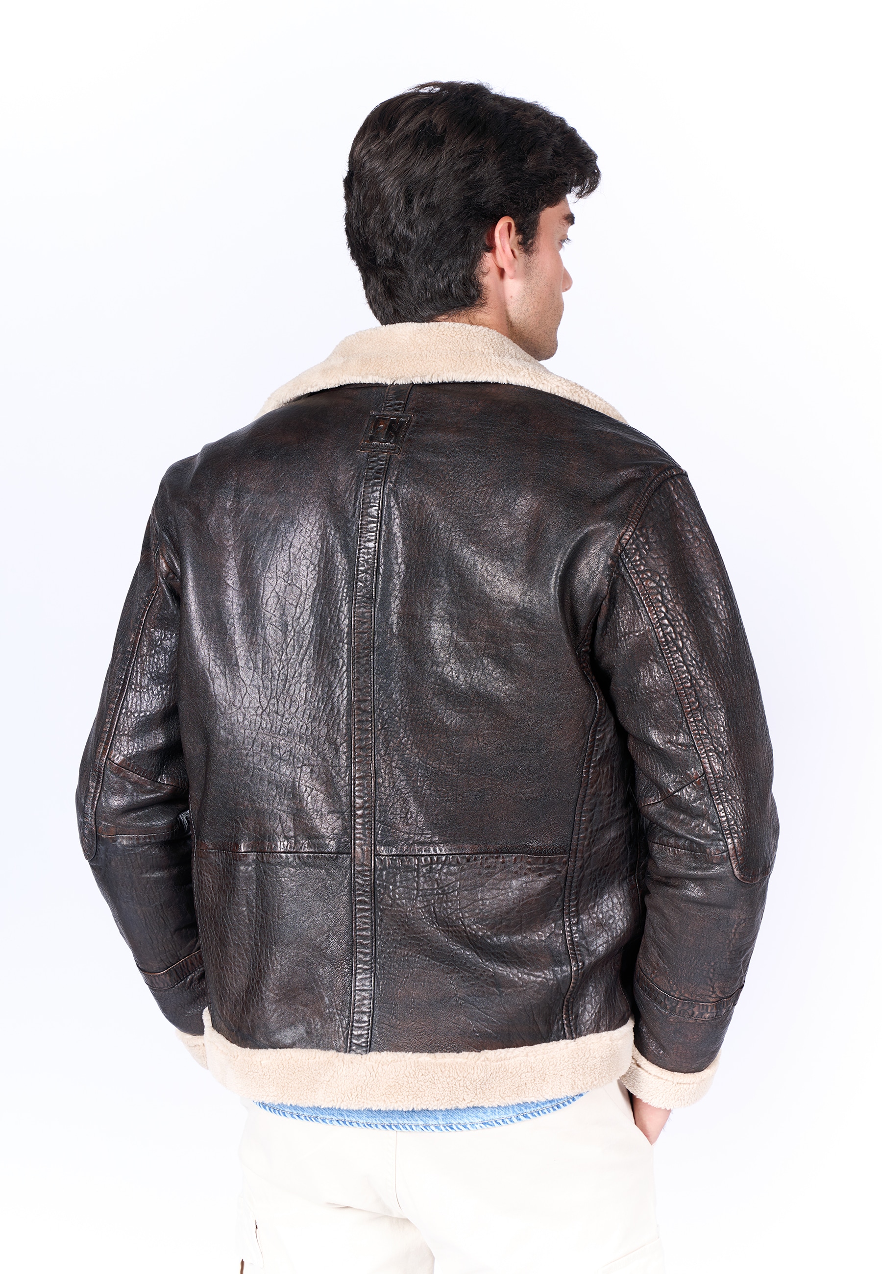 Freaky Nation Veste en cuir »Cozy Vibe-FN«
