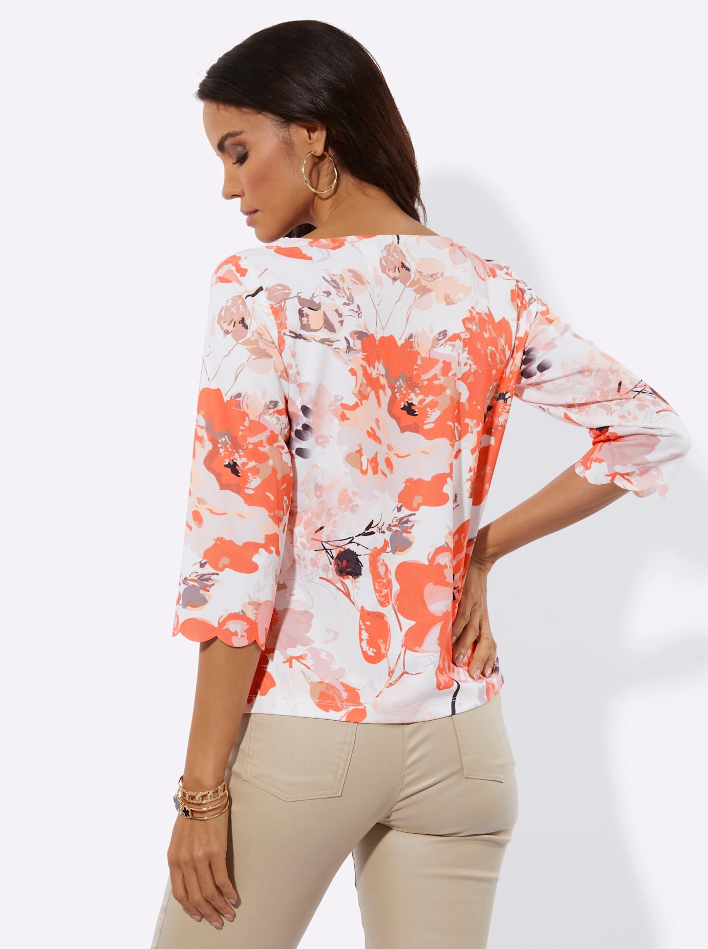 creation L Print-Shirt »Druck-Shirt« 1 tlg.