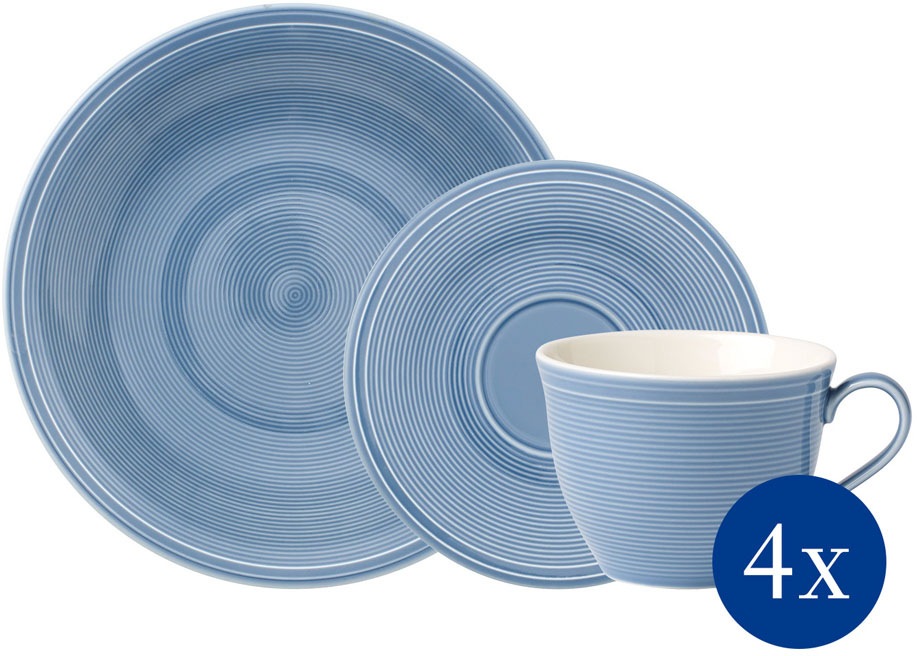 Image of like. by Villeroy & Boch Kaffeeservice »Color Loop Horizon«, (Set, 12 tlg.), harmonische Farbtöne bei Ackermann Versand Schweiz