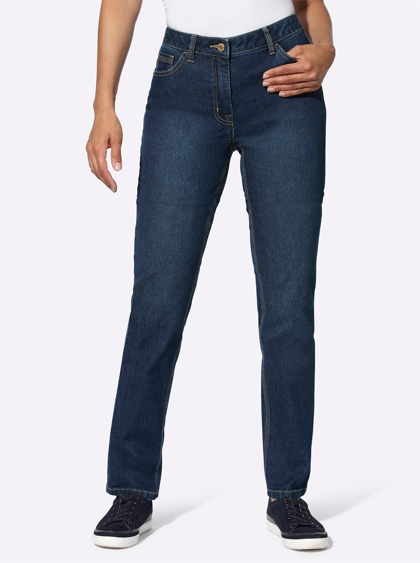 Casual Looks 5-Pocket-Jeans, (1 tlg.)
