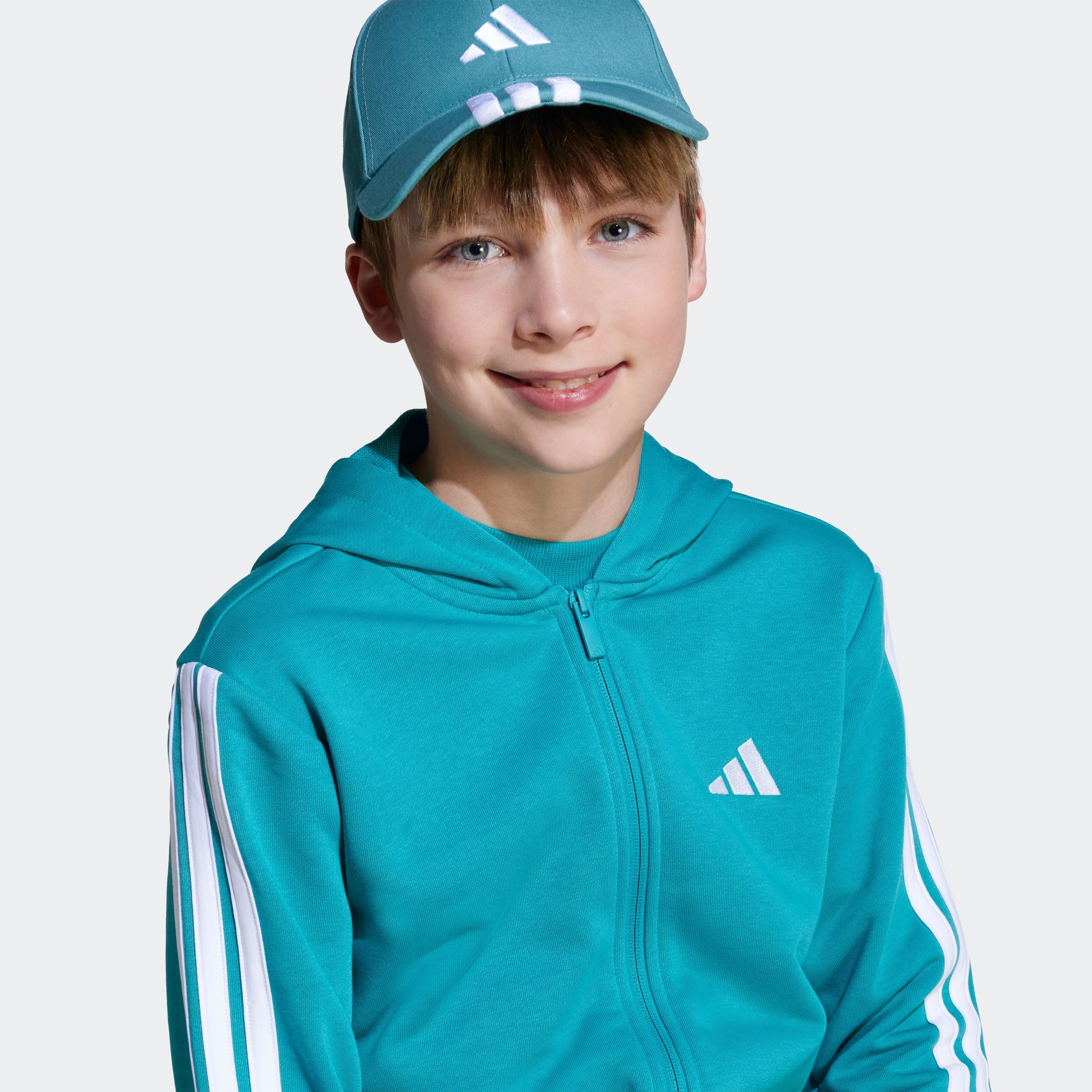 adidas Sportswear Trainingsanzug »J 3S FT TS 220«, (2 tlg.)