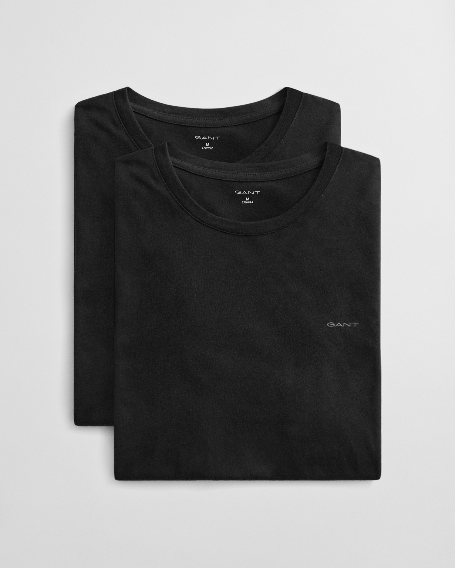 Gant T-shirt à manches courtes »C-NECK T-SHIRT 2-PACK« Mit Rundhalsausschnitt