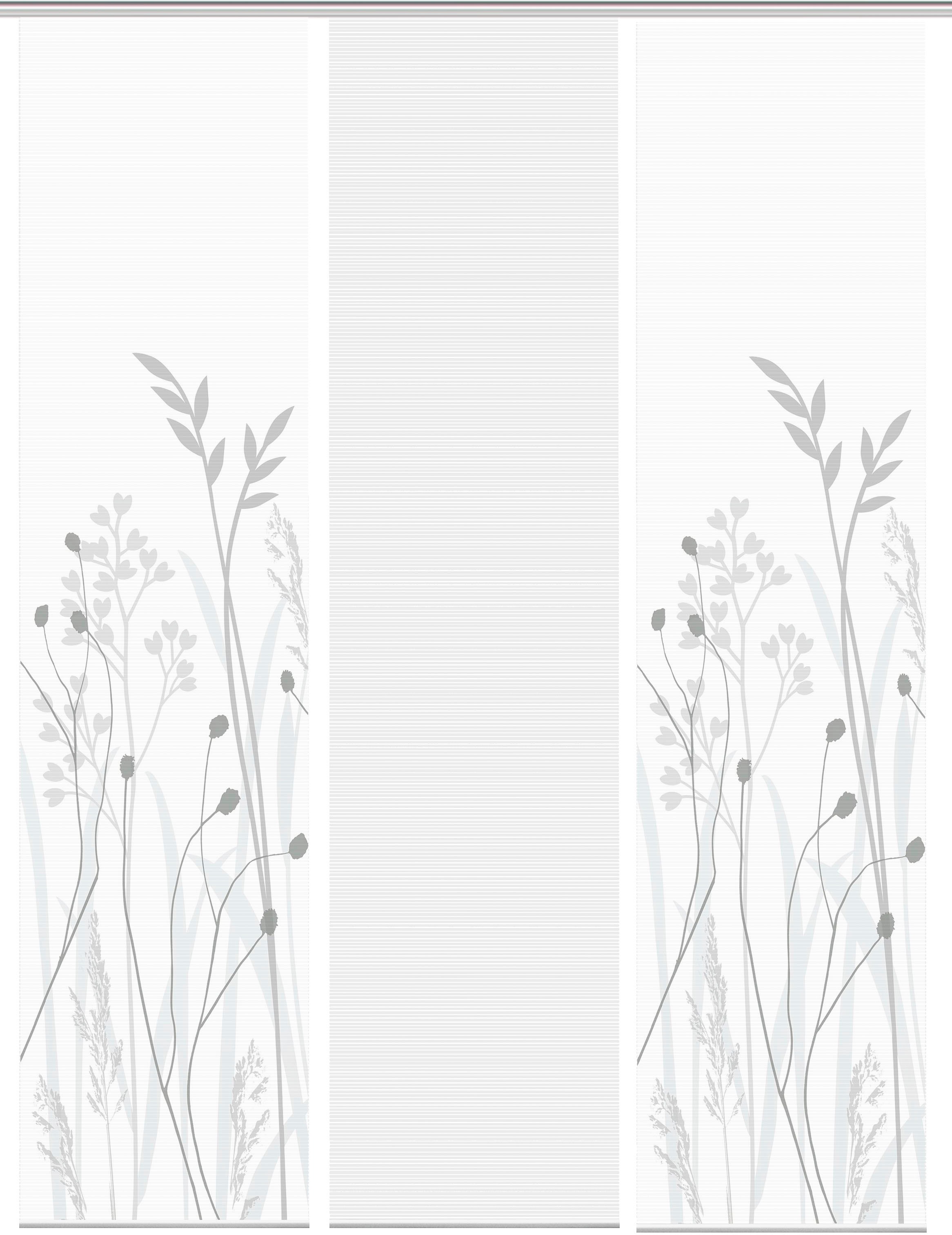 Image of Vision S Schiebegardine »GRASIL 3er SET«, (3 St.), Bambus-Optik, Digital bedruckt bei Ackermann Versand Schweiz