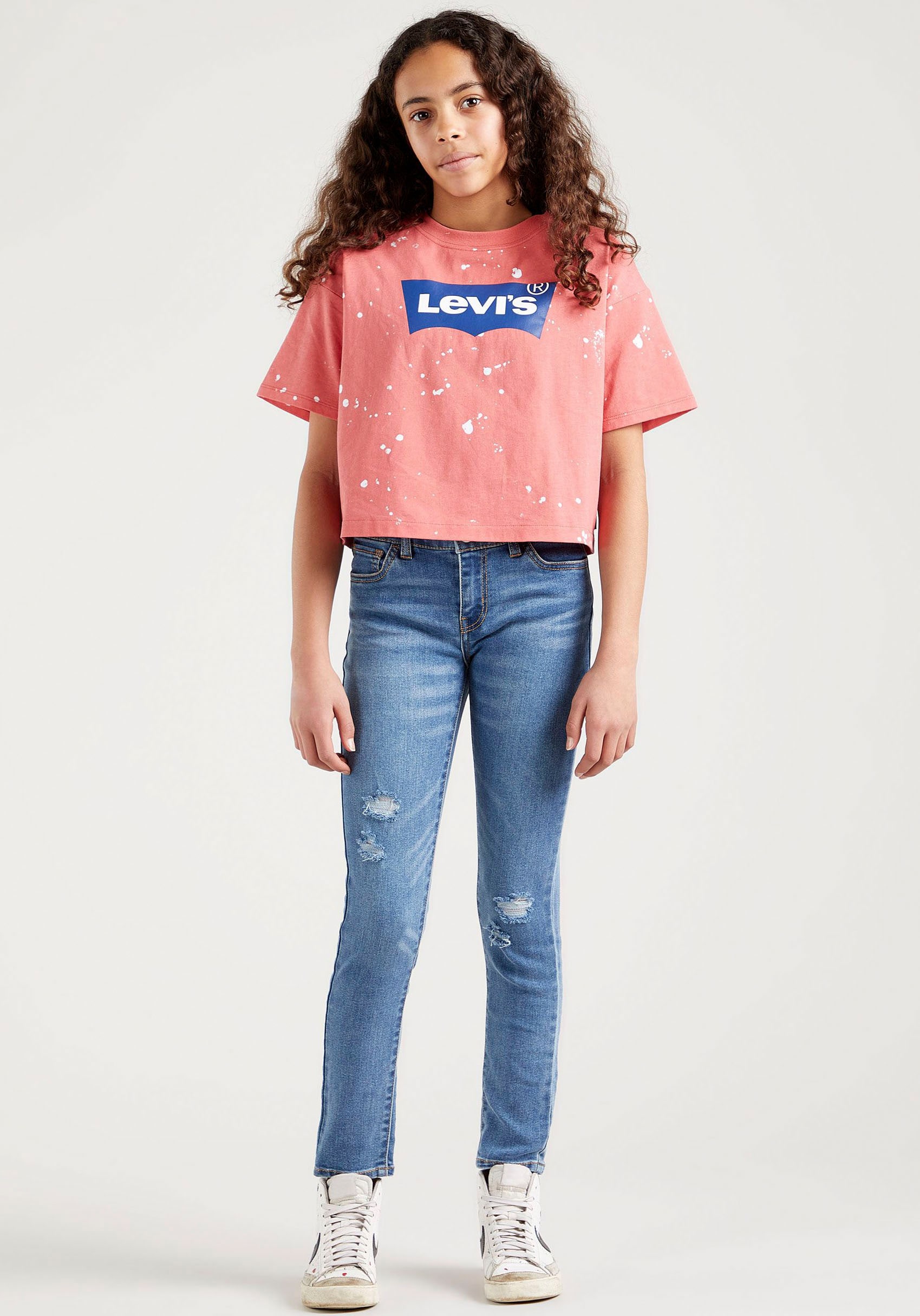 Trendige Levi's® Kids Stretch-Jeans »710™ SUPER SKINNY FIT JEANS«, for  GIRLS versandkostenfrei bestellen