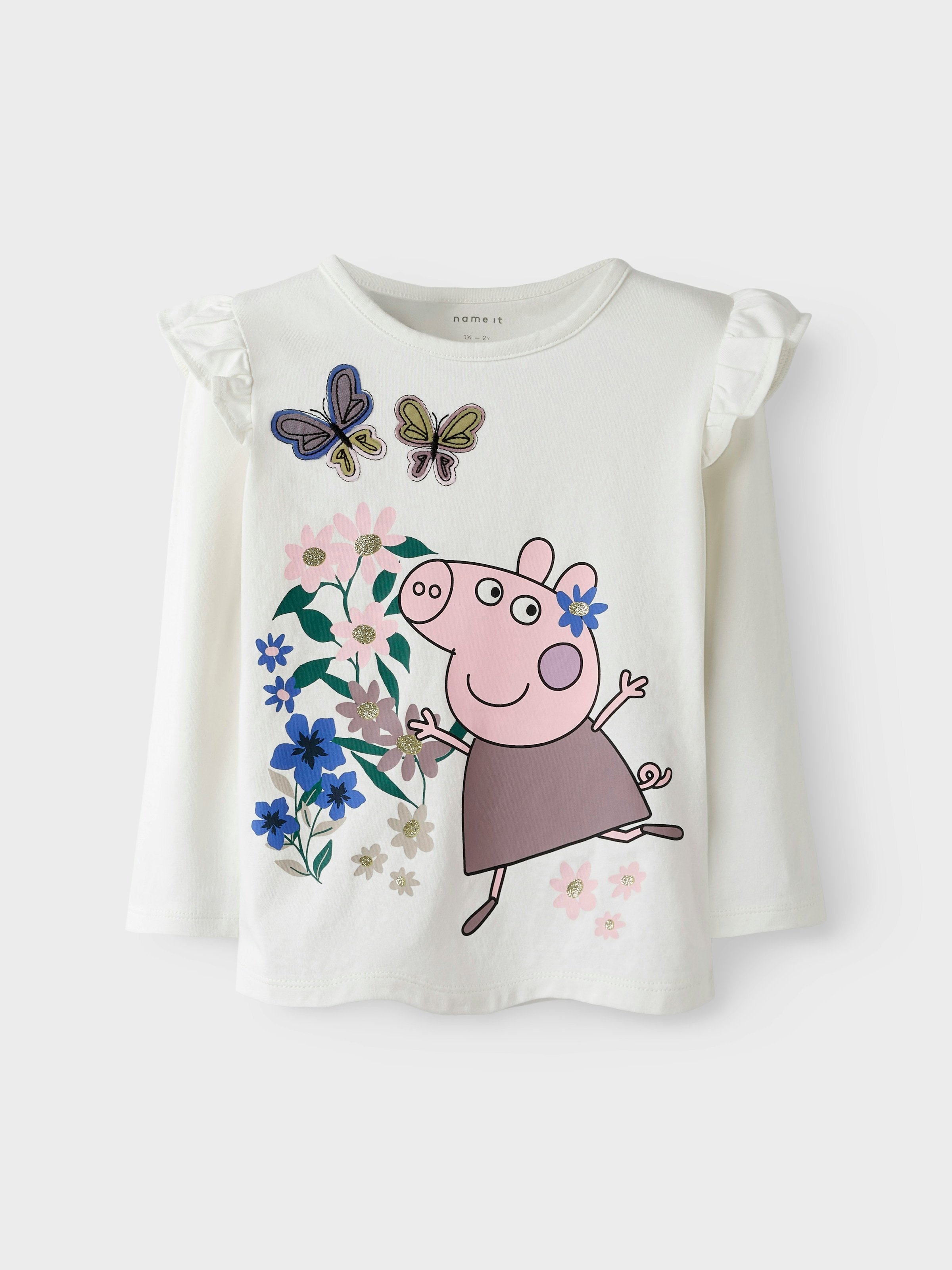 Name It Langarmshirt »NMFANNA PEPPA LS TOP BOX CPLG«