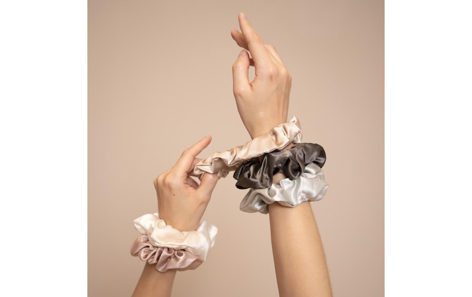   Haargummi »VBEAUTY Seiden Scrunchie – Maulbeerseide«