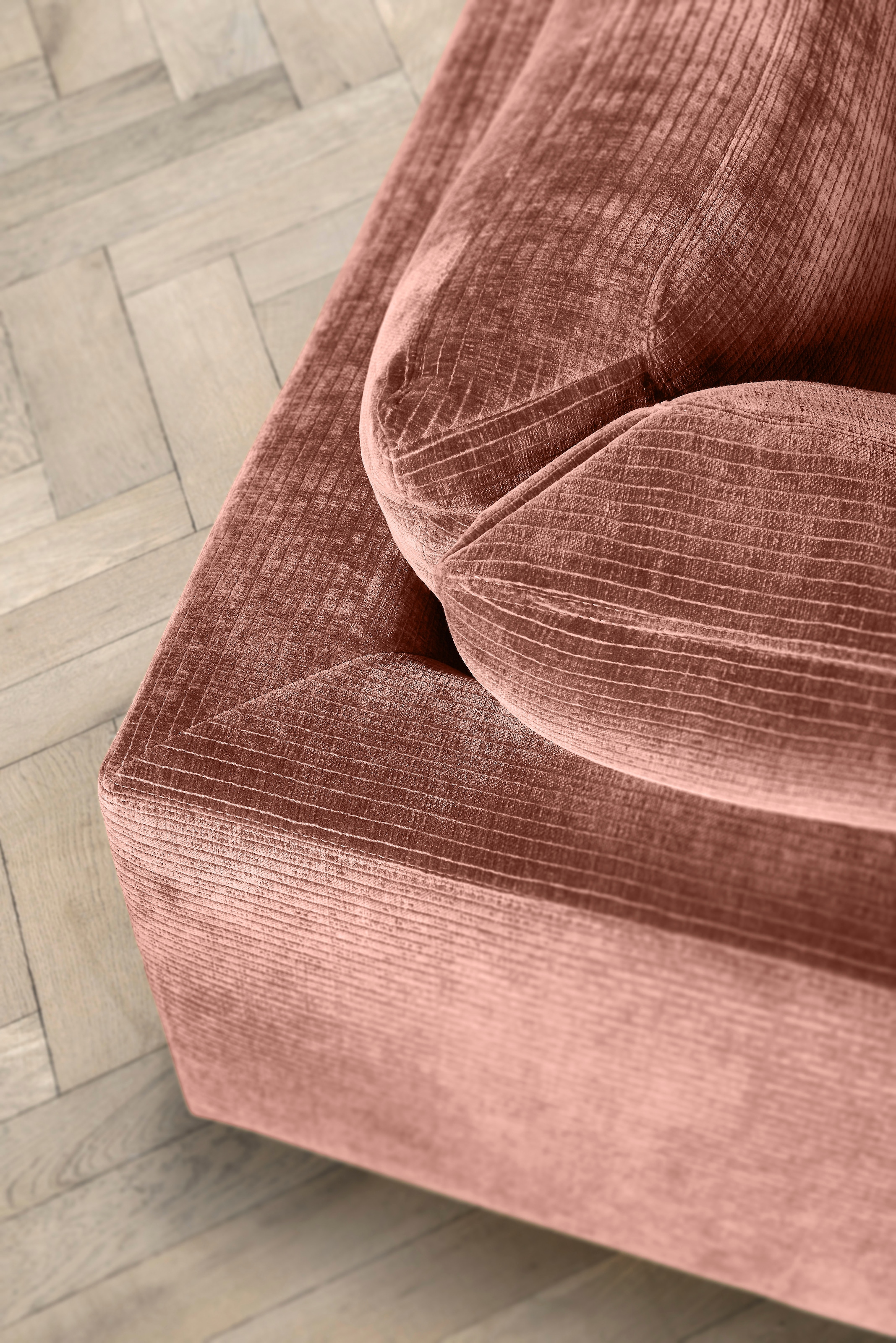 Musterring Canapé d'angle »Lucia bequem, elegant & zeitlos, elegante Sofa ohne Armlehnen« avec grand longchair, différentes couleurs, L304 x P224 cm