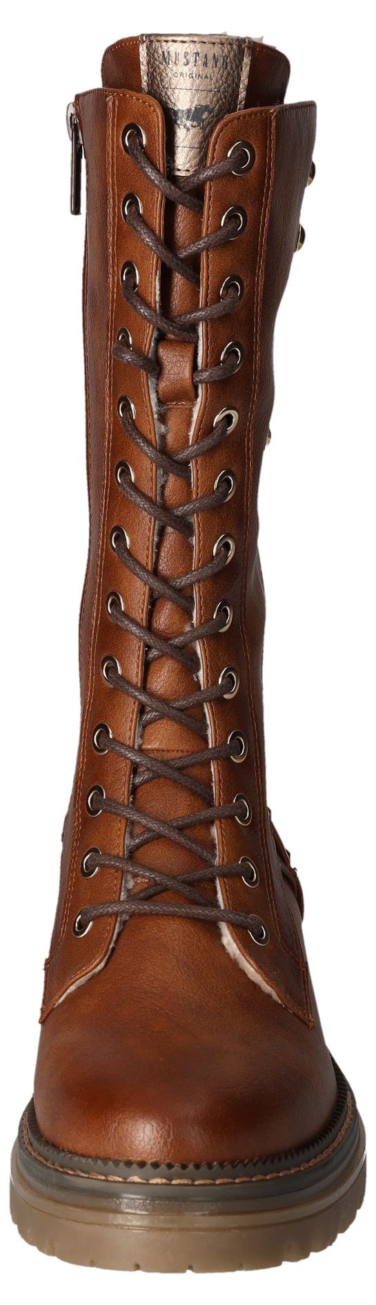 Mustang Shoes Winterstiefel, Schnürstiefel, Winterboots mit Innenreissverschluss