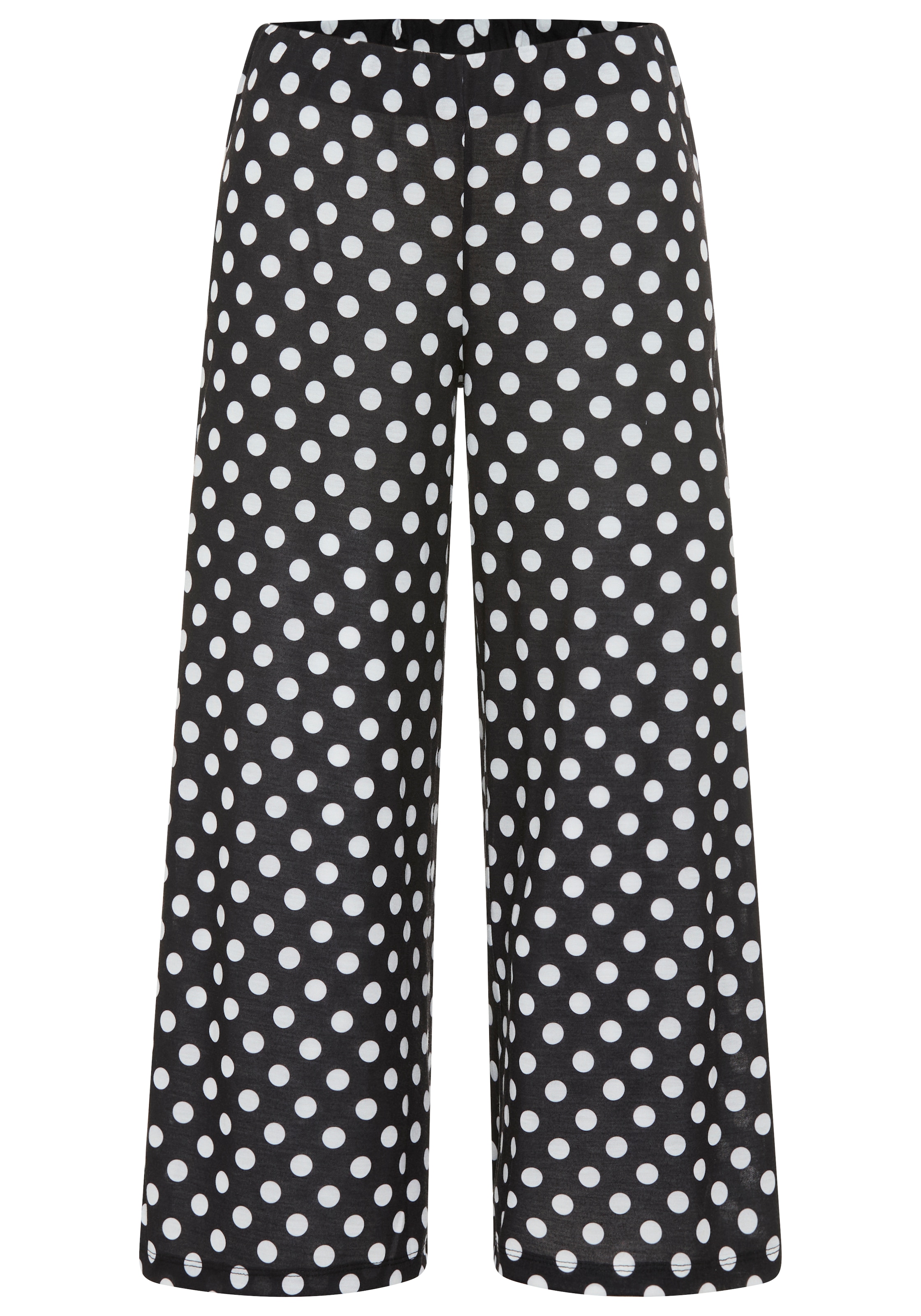 Laura Scott Pantalon en jersey »CULOTTE«  en polyester, aspect à pois